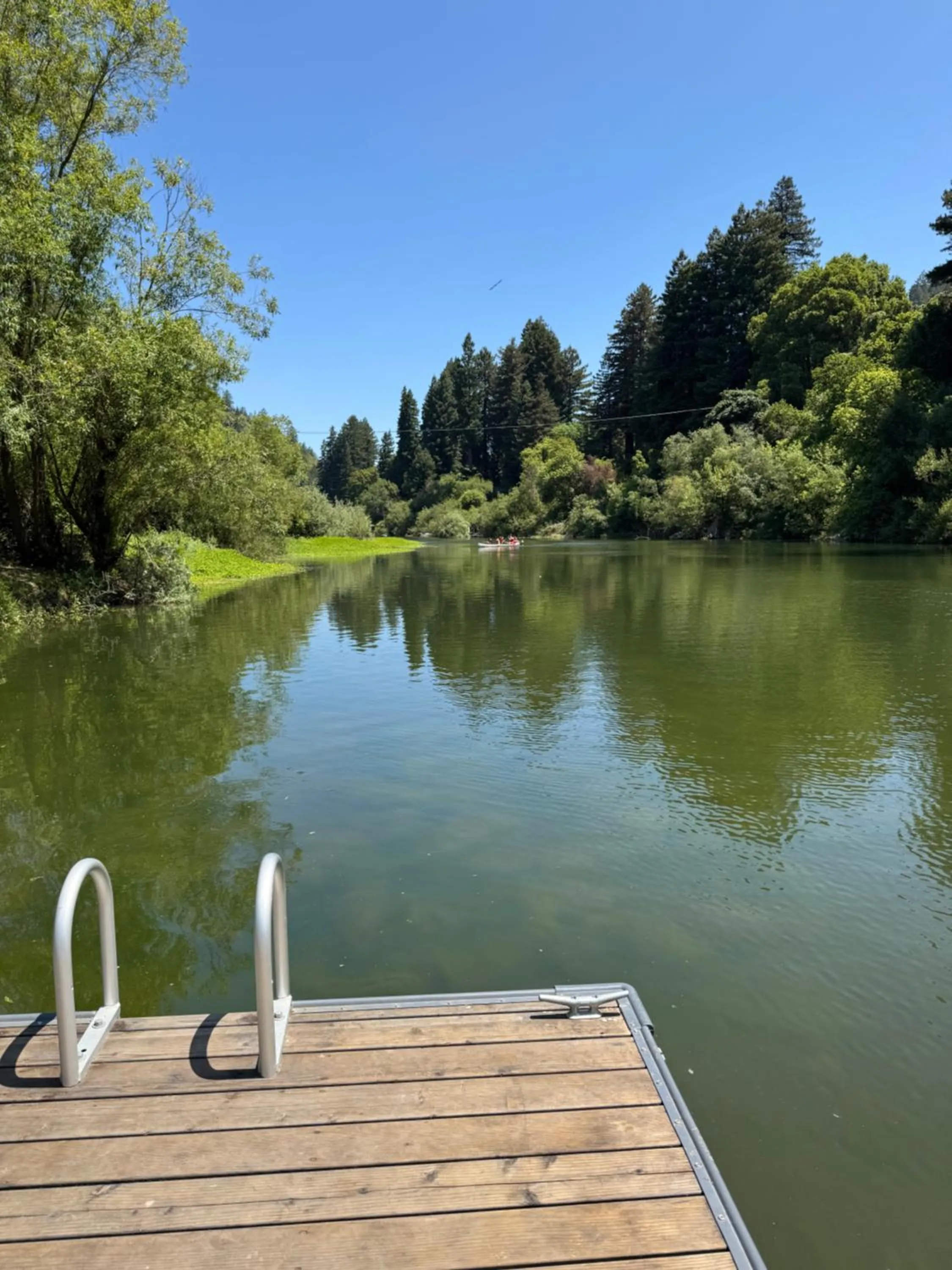 River view in Inn on the Russian River