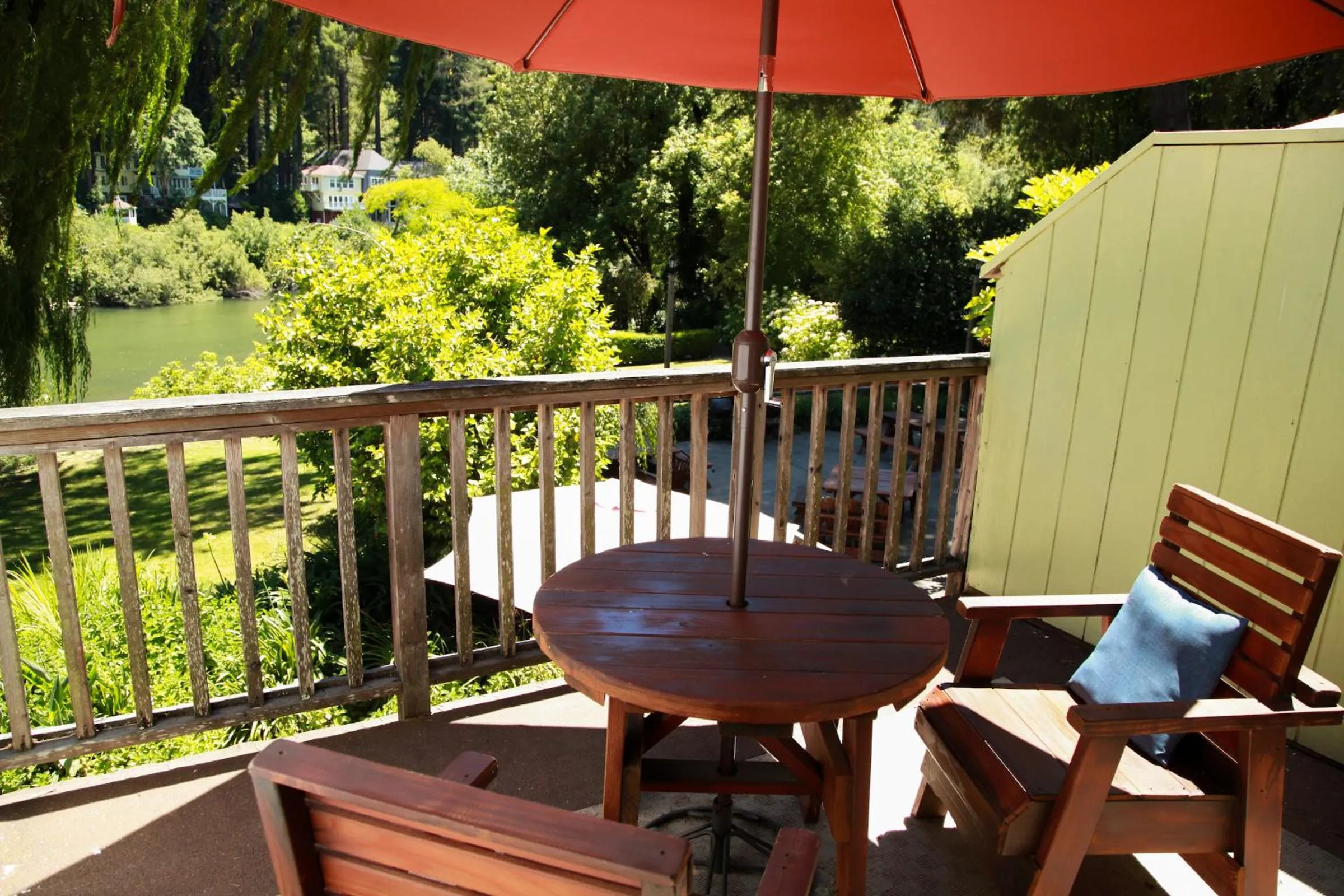 Balcony/Terrace in Inn on the Russian River