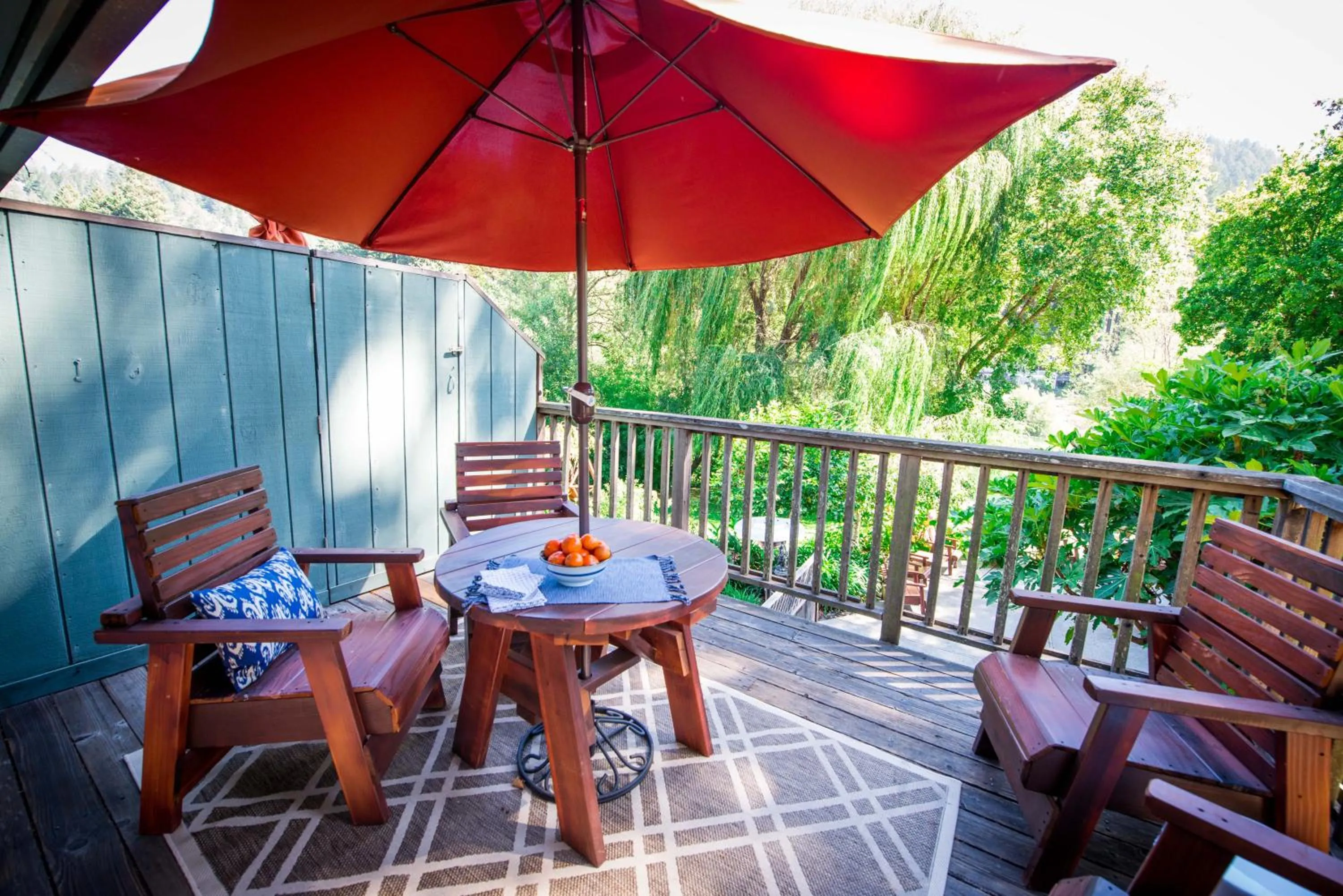 Balcony/Terrace in Inn on the Russian River
