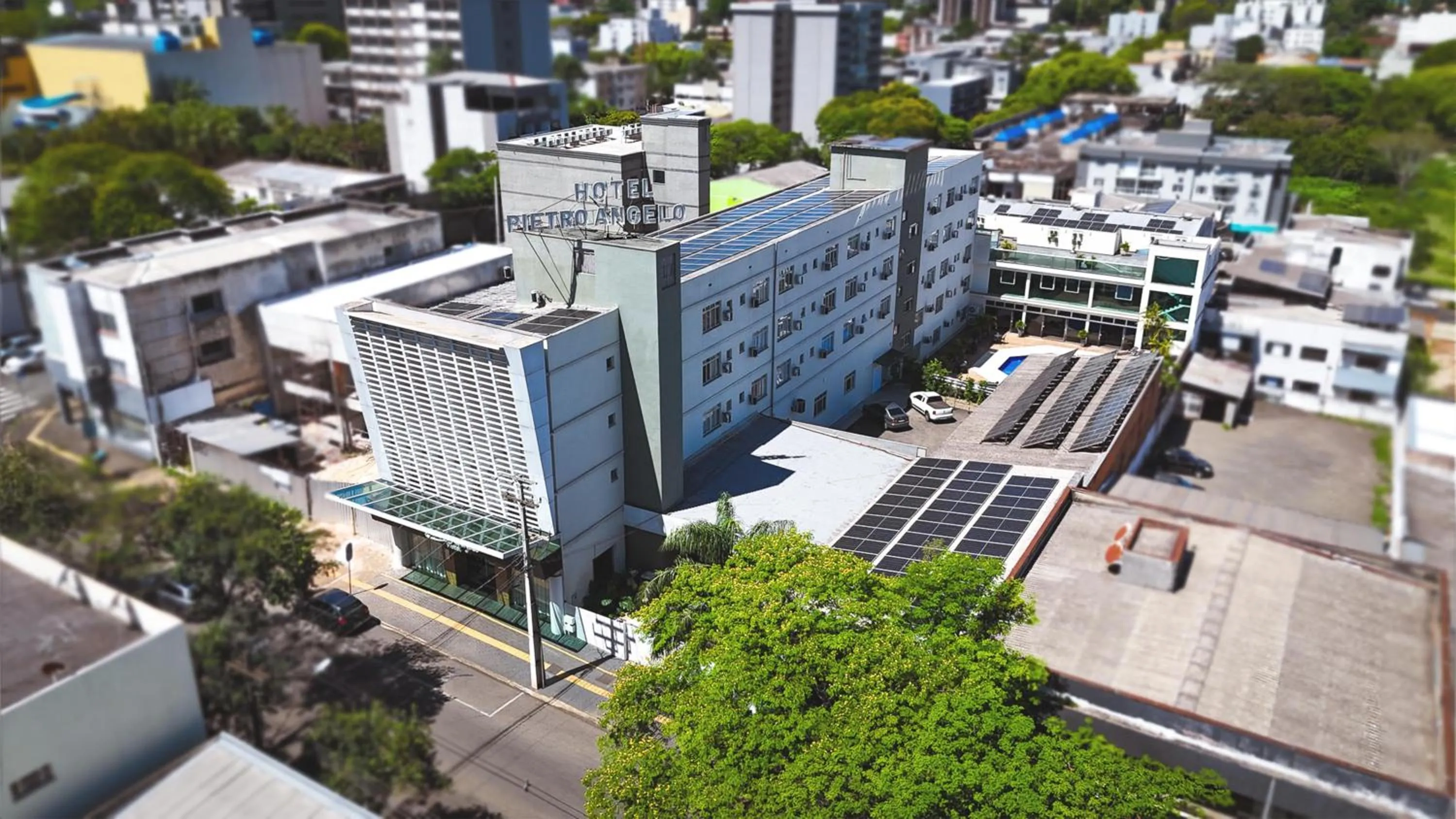 Property building in Pietro Angelo Hotel