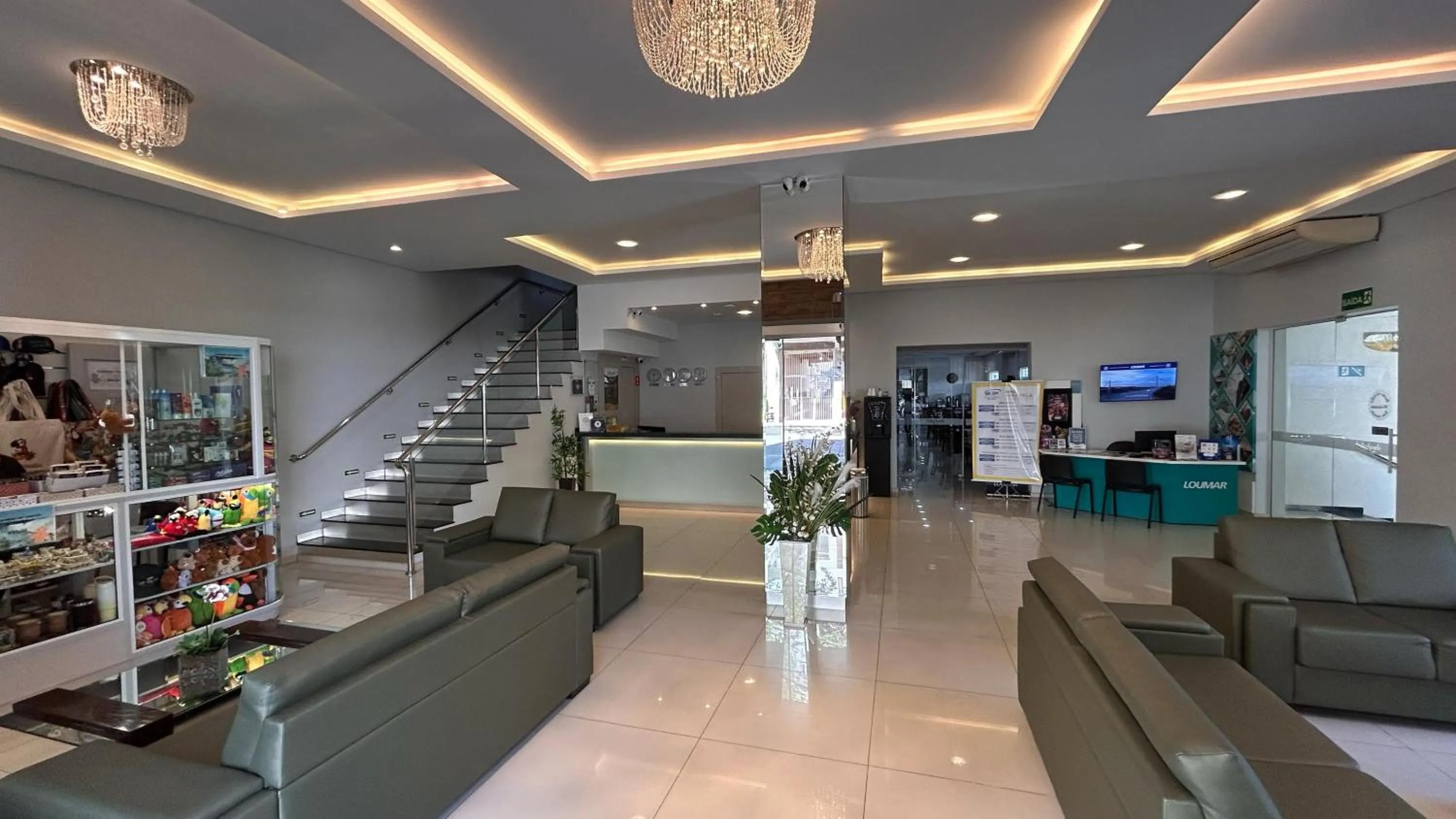 Lobby or reception in Pietro Angelo Hotel