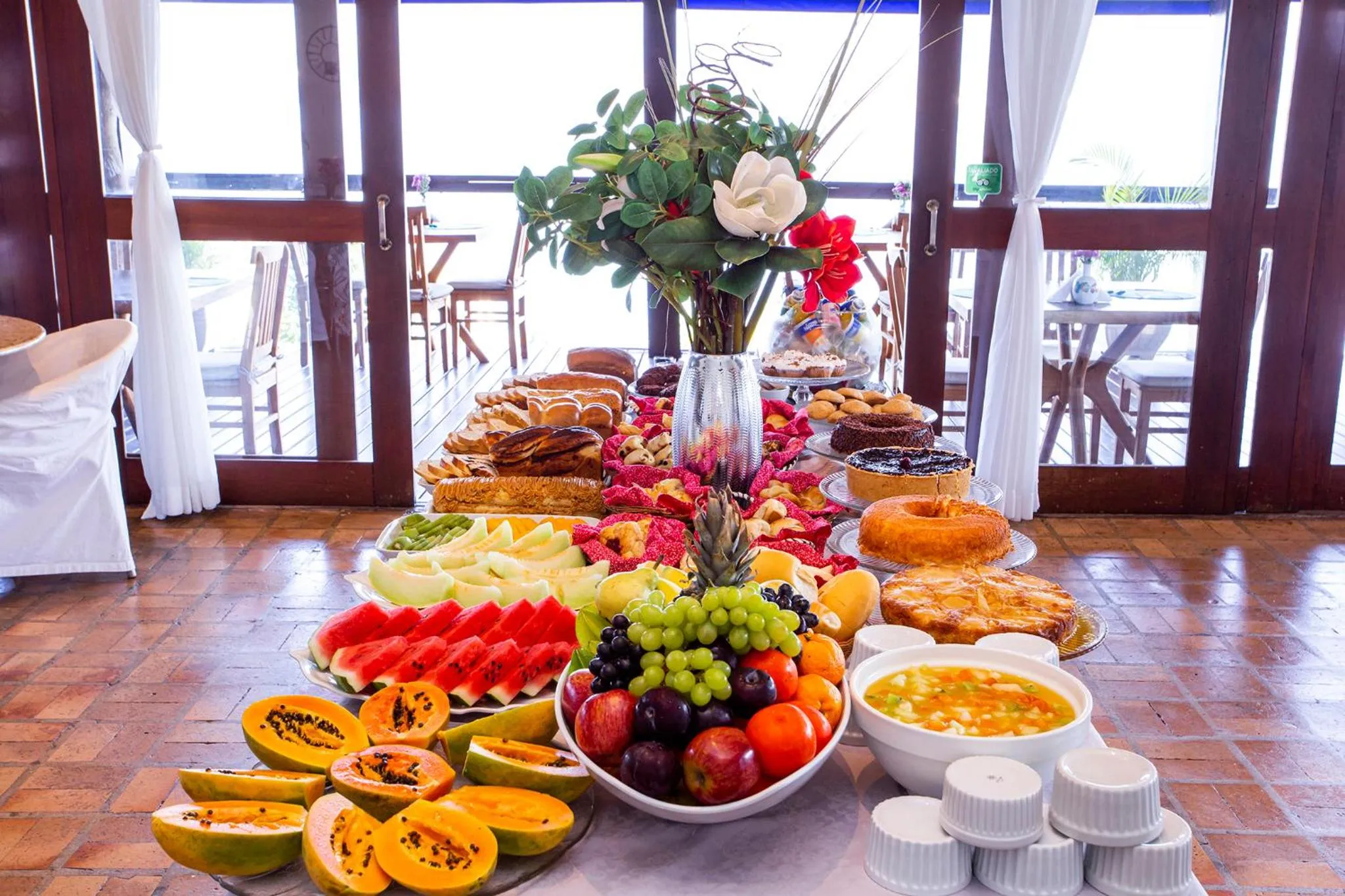 Breakfast in Barra do Piuva Porto Hotel