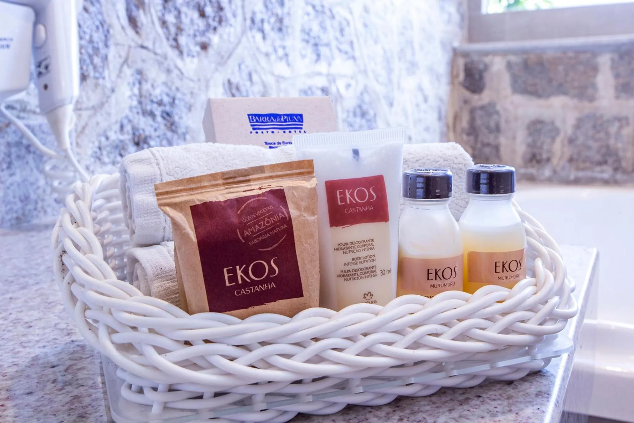 Bathroom in Barra do Piuva Porto Hotel