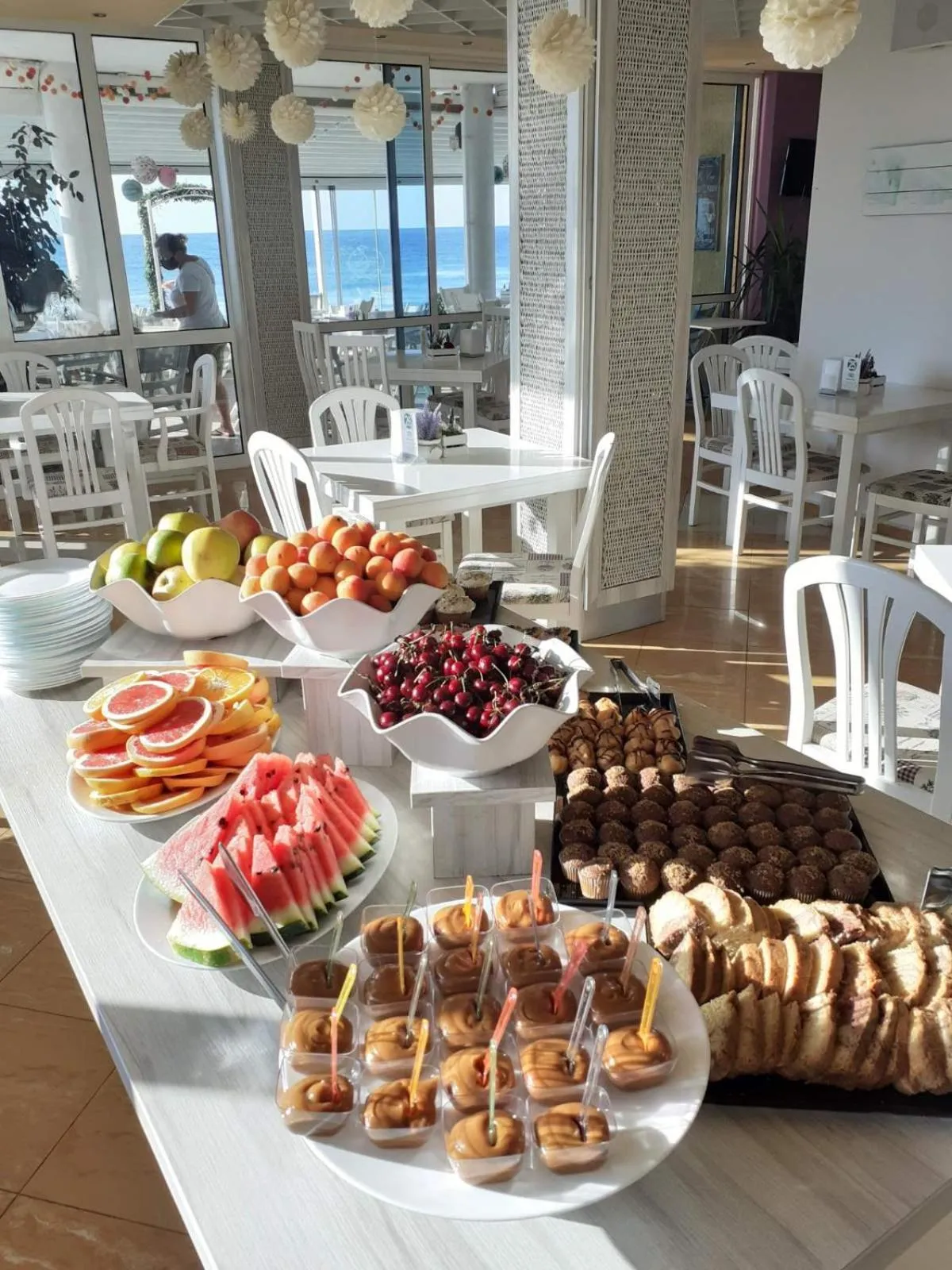 Breakfast in Aphrodite Beach Hotel