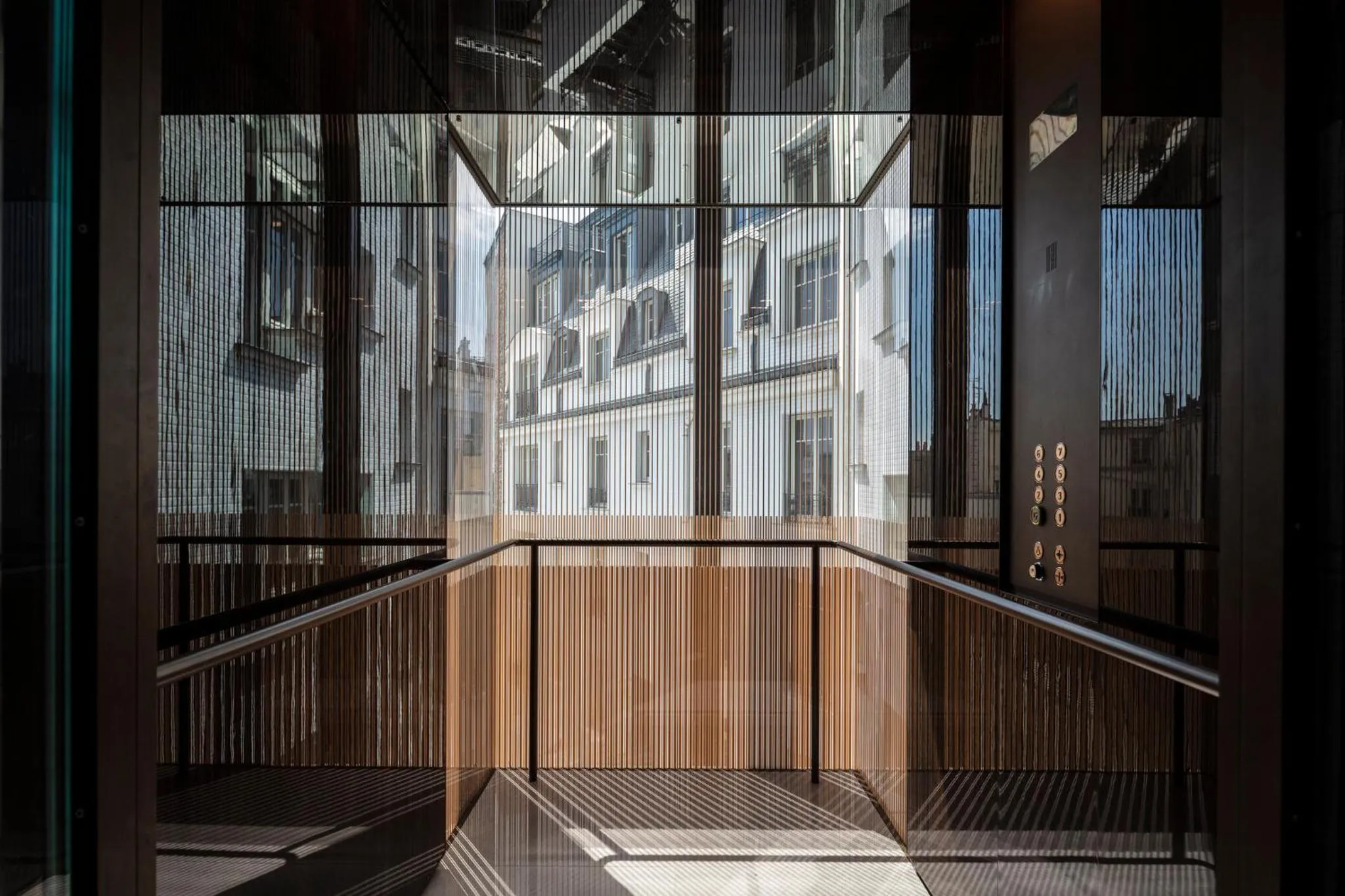 Decorative detail in Mandarin Oriental Lutetia, Paris