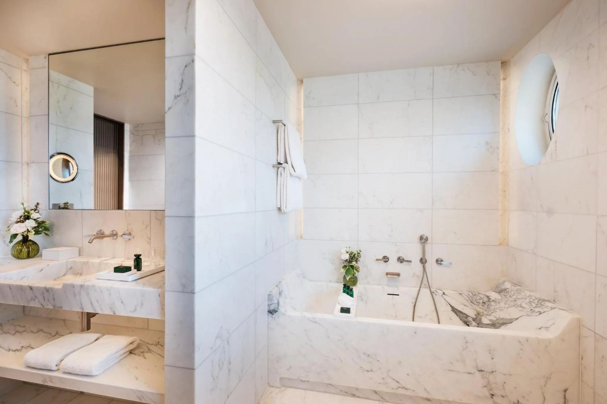 Bathroom in Mandarin Oriental Lutetia, Paris