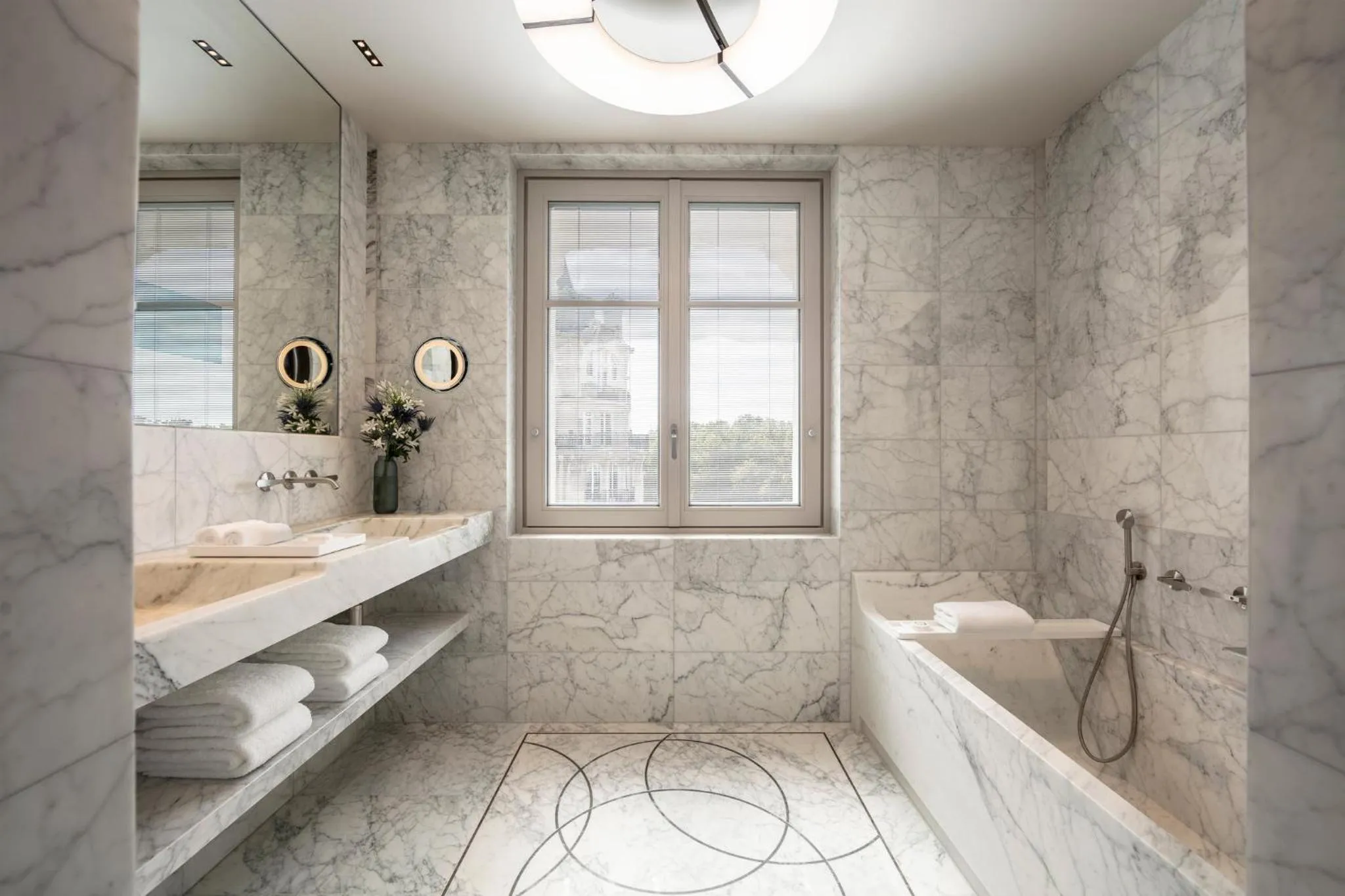 Bathroom in Mandarin Oriental Lutetia, Paris