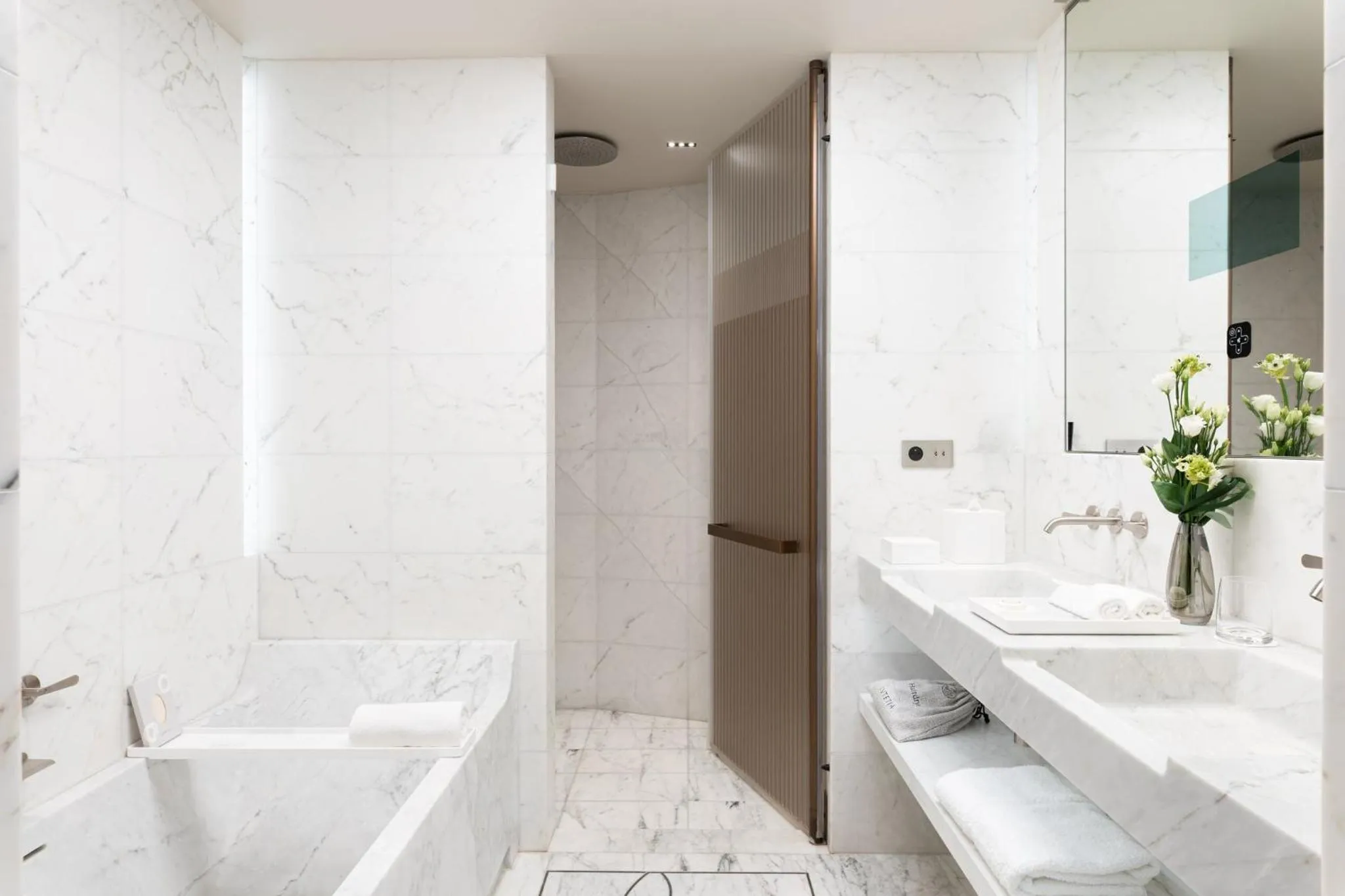 Bathroom in Mandarin Oriental Lutetia, Paris