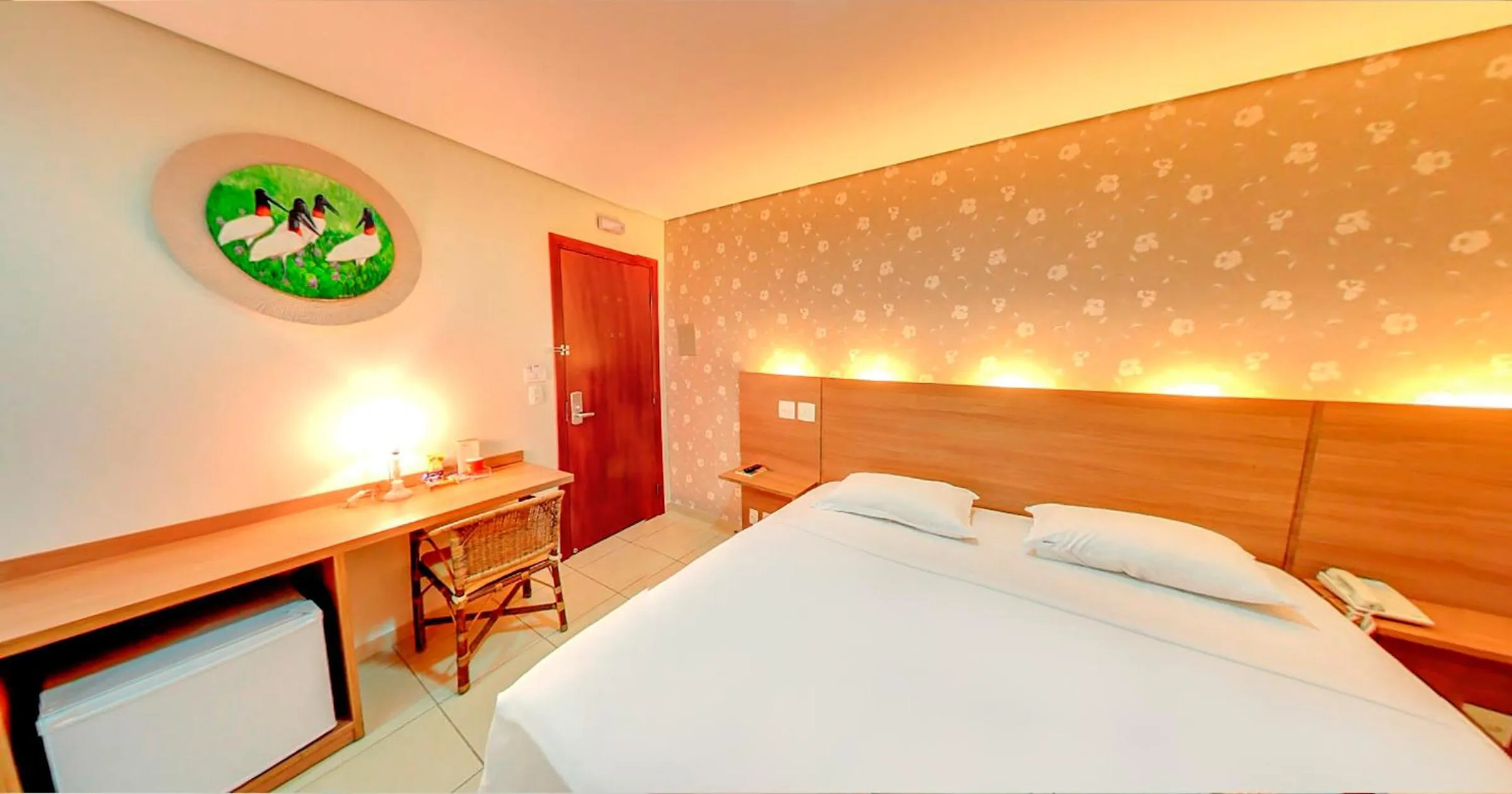 Bed in Amazon Plaza Hotel