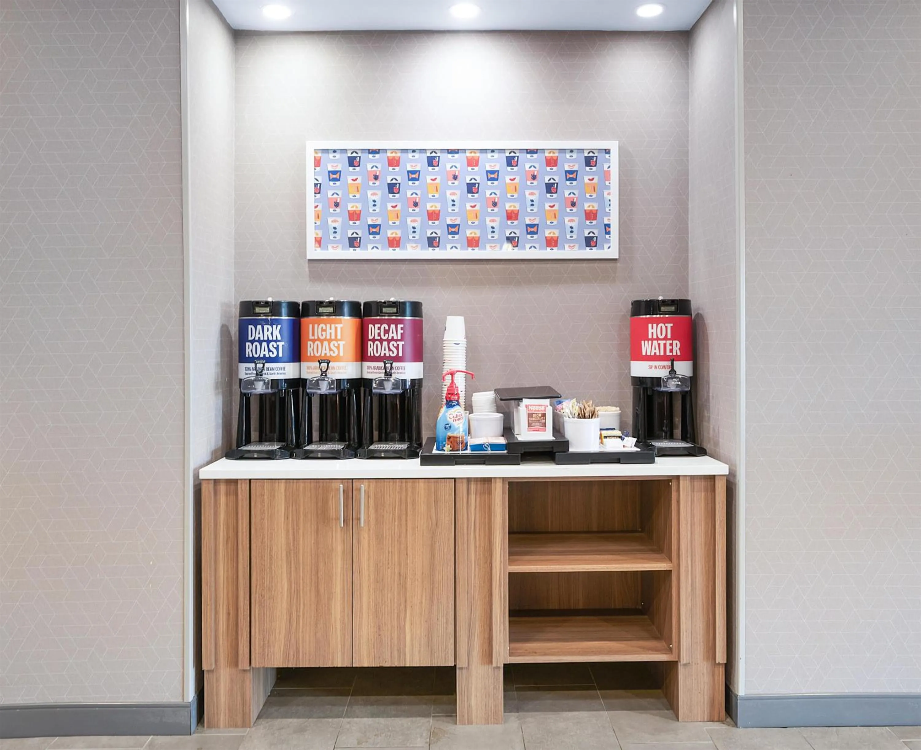 Dining area in Hampton Inn & Suites New Braunfels