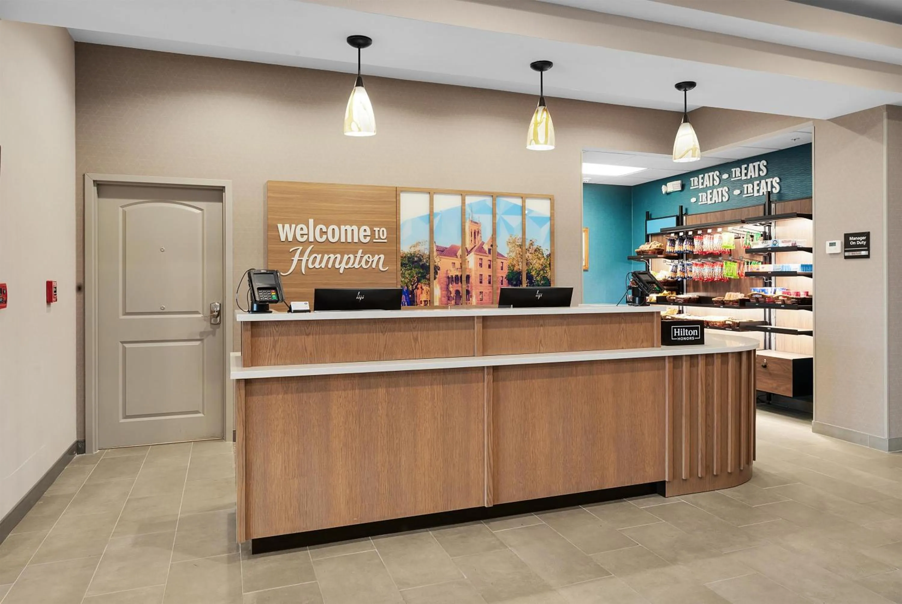 Lobby or reception in Hampton Inn & Suites New Braunfels