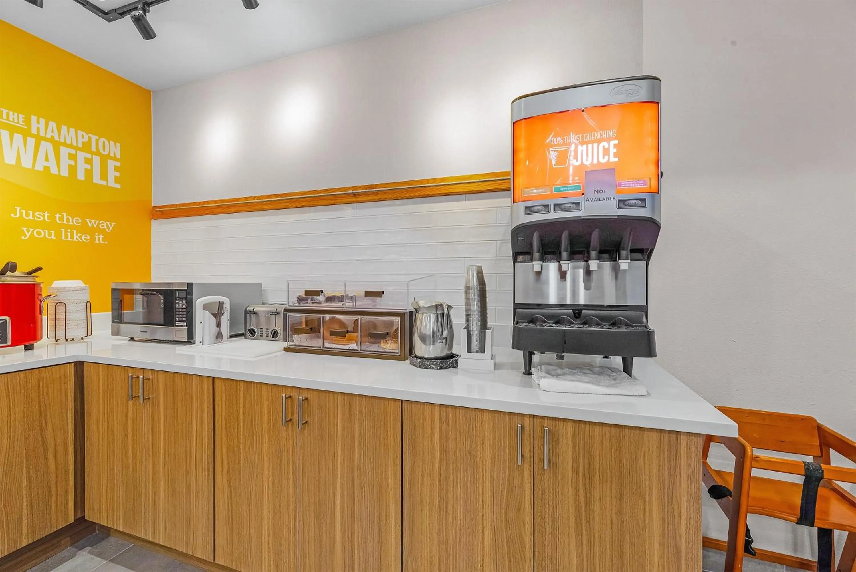 Breakfast in Hampton Inn & Suites New Braunfels