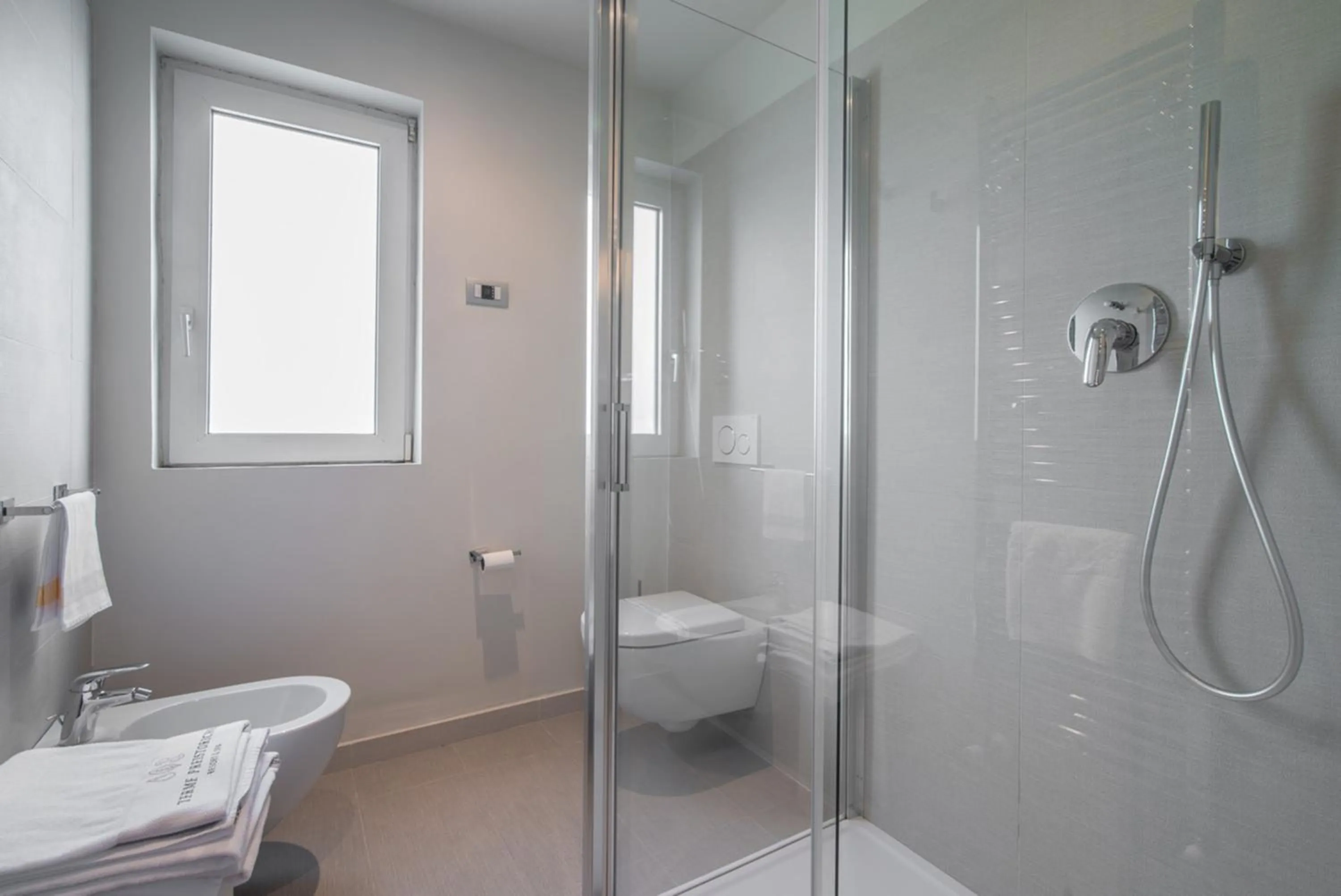 Bathroom in Terme Preistoriche Resort & Spa