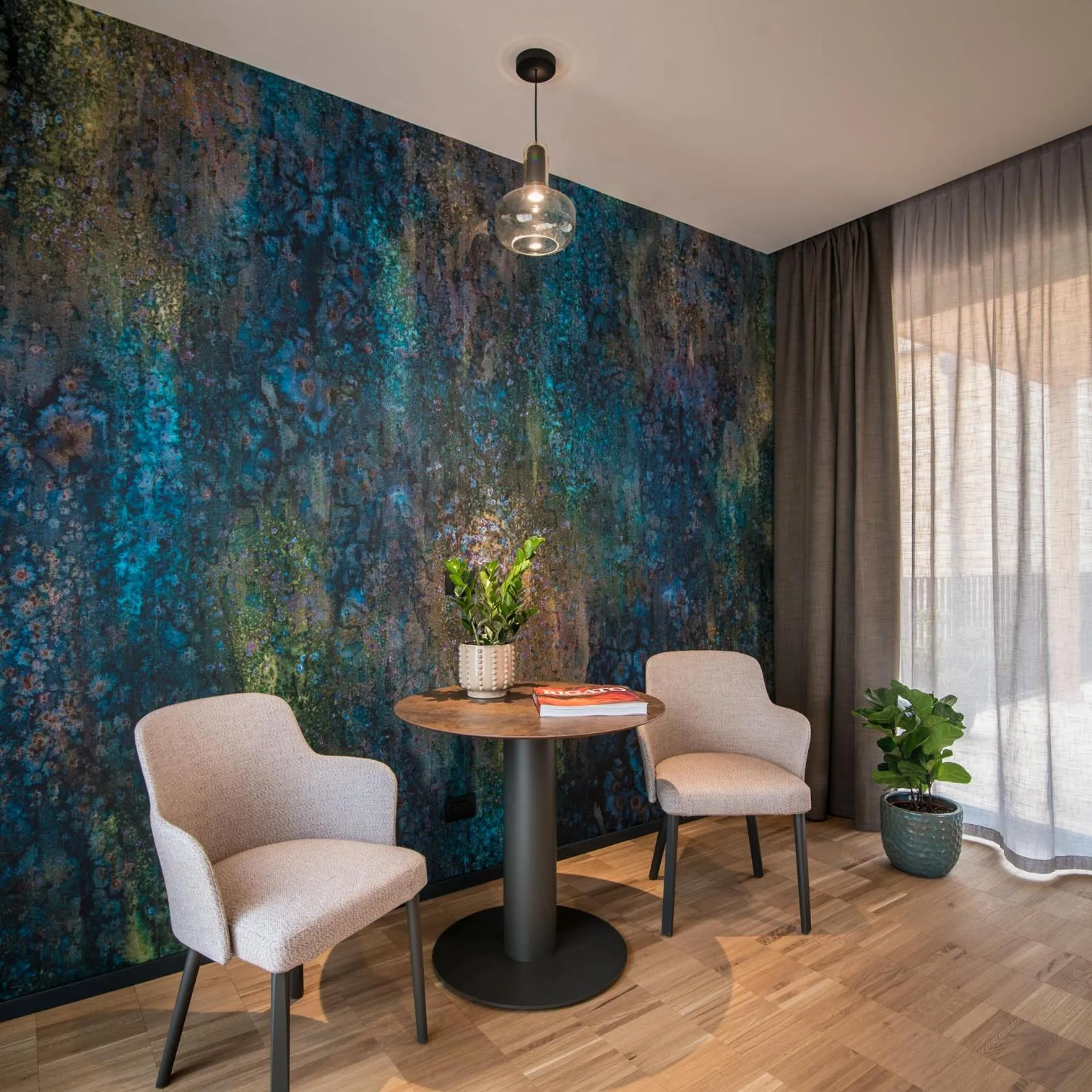 Seating area in Terme Preistoriche Resort & Spa