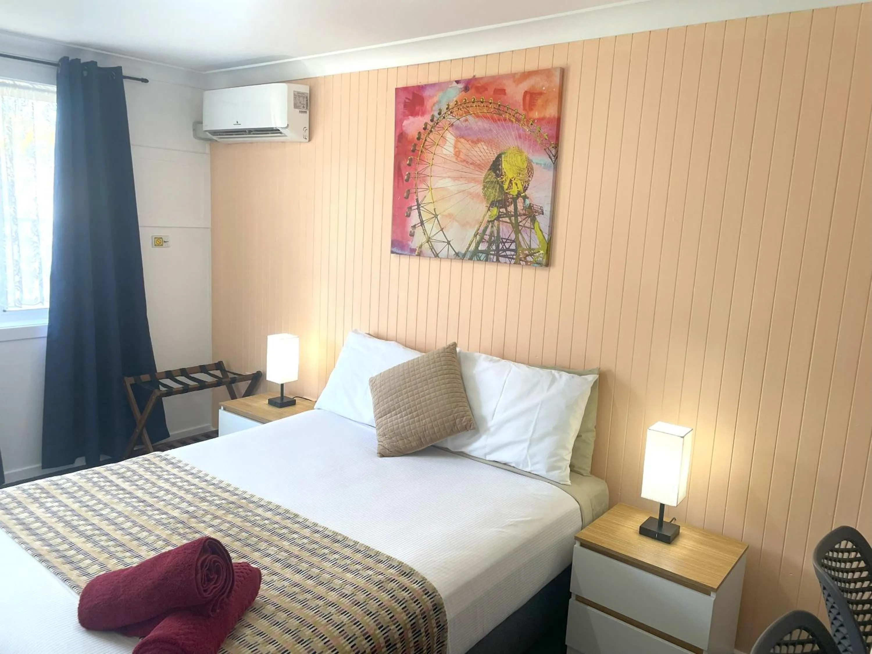 Bed in Taree Lodge Motel