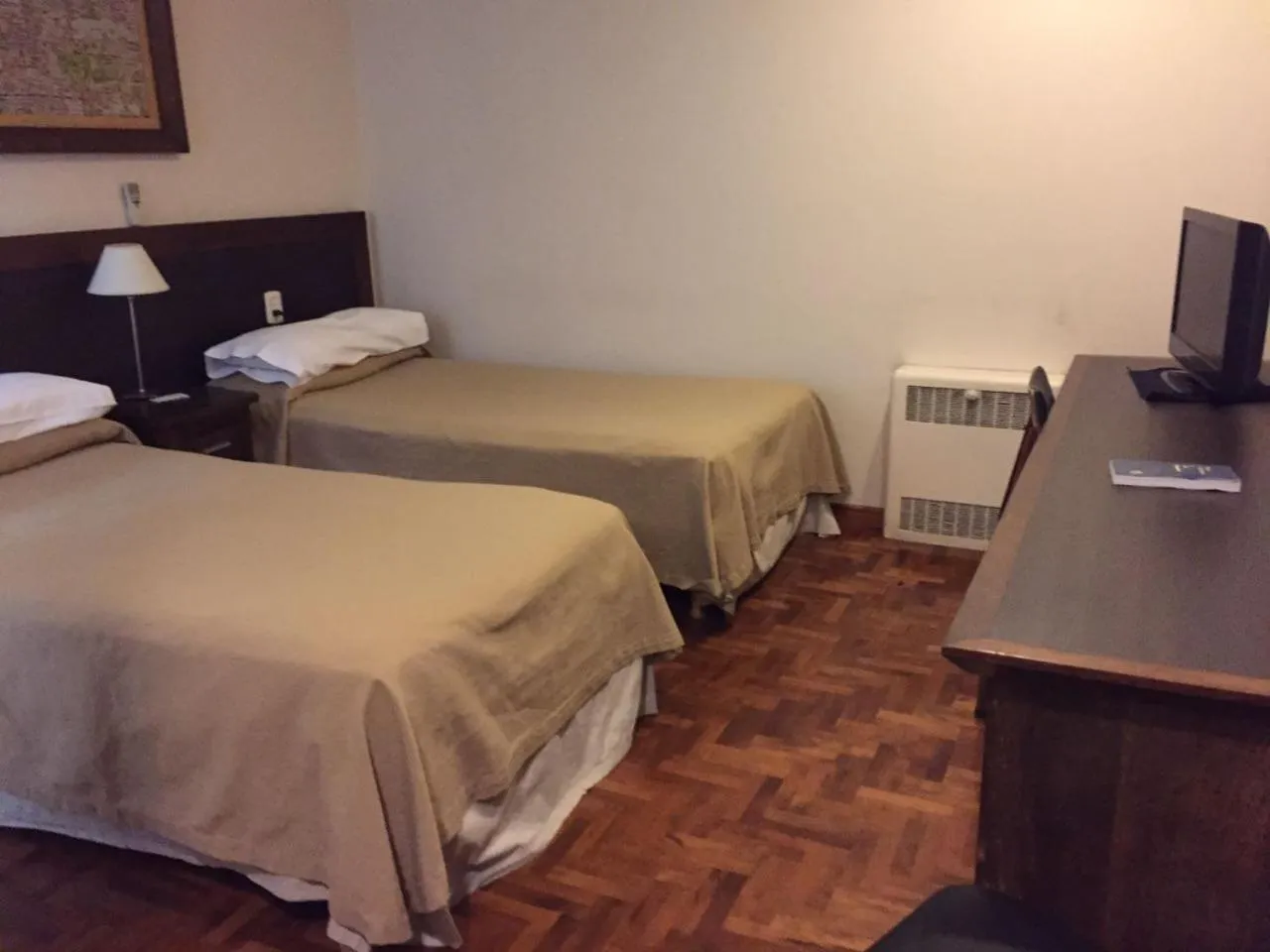 Bed in Hotel Cervantes