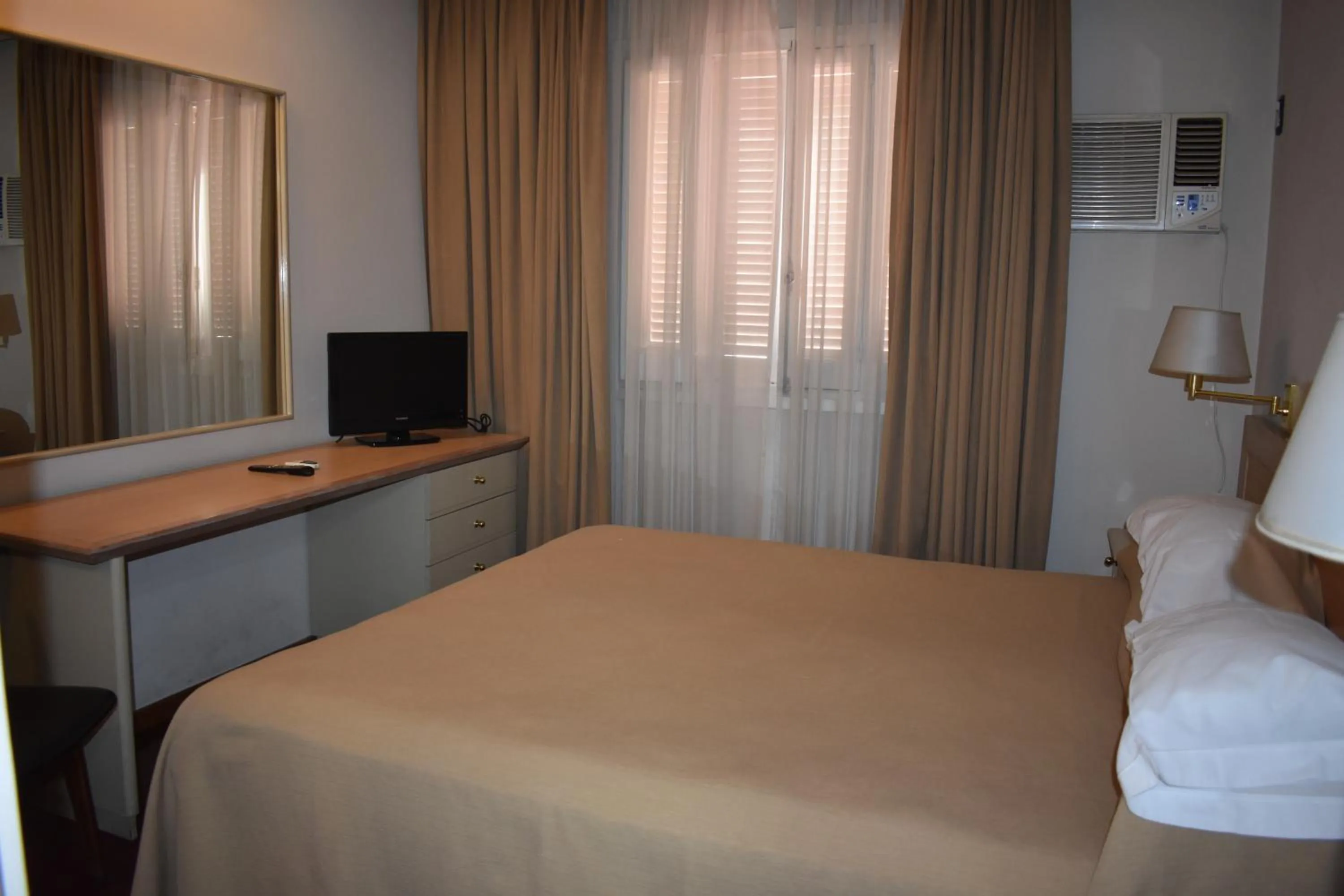 Bed in Hotel Cervantes