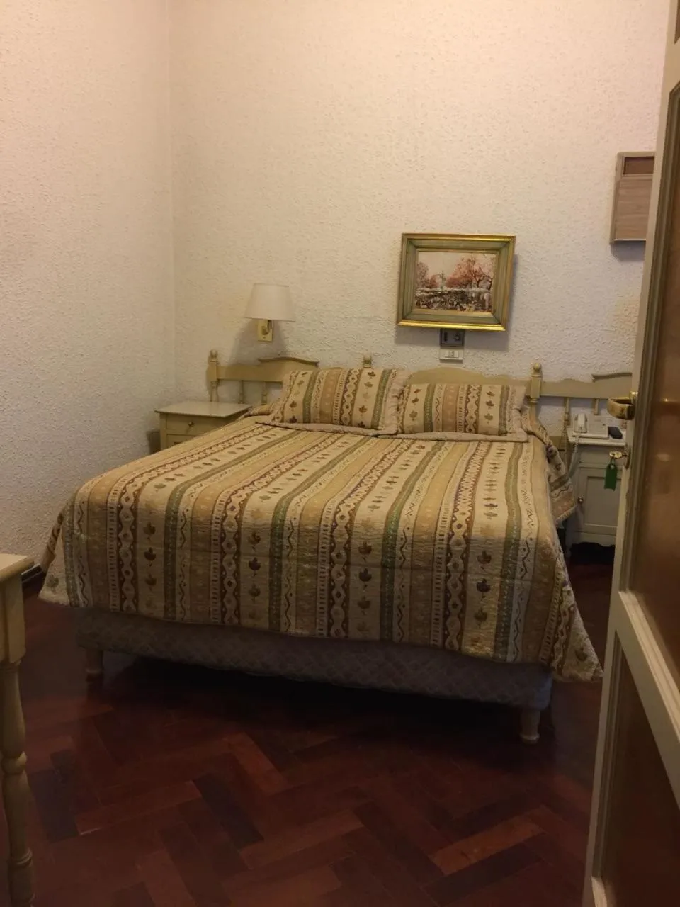 Bed in Hotel Cervantes