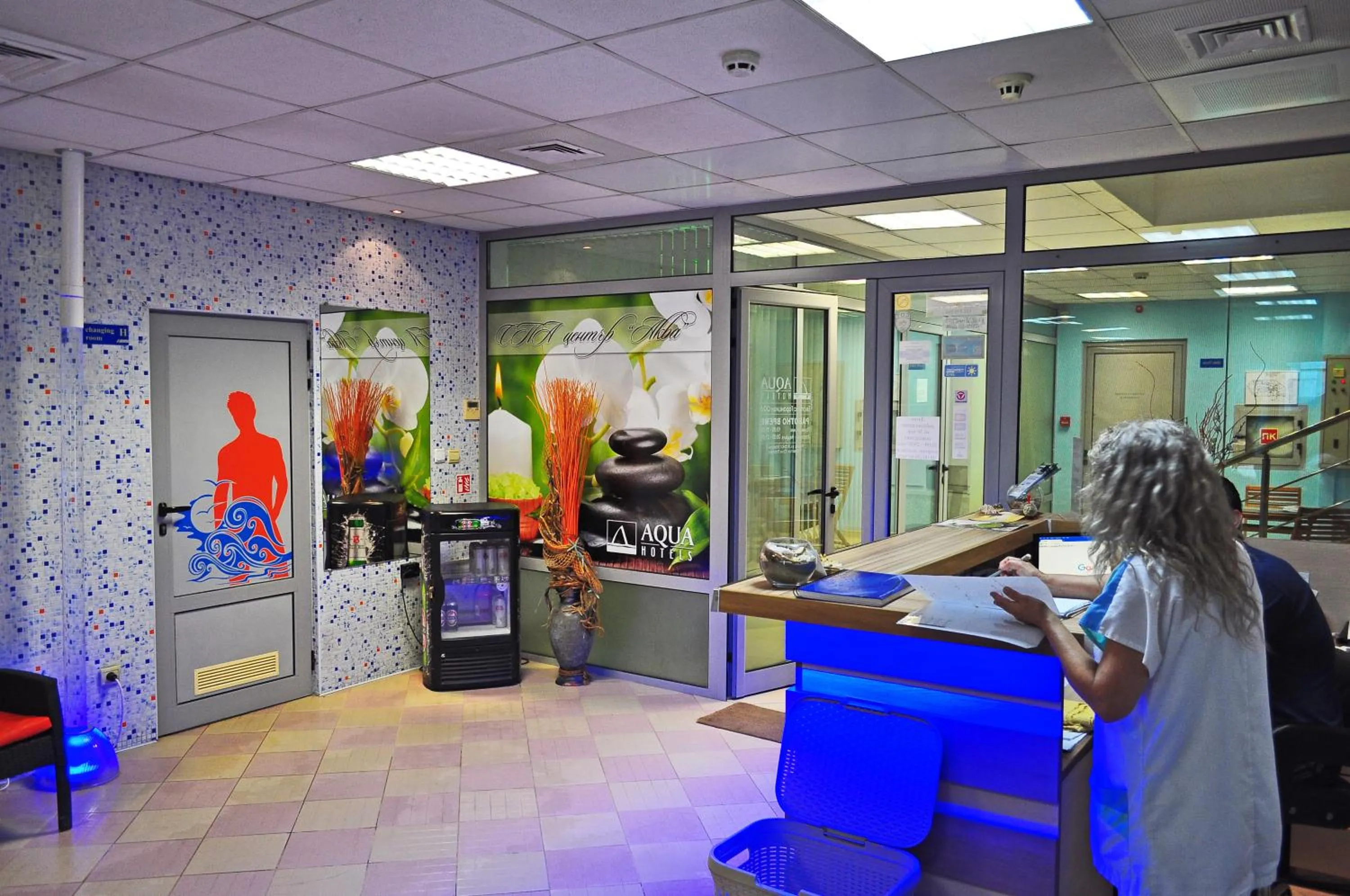 Spa and wellness centre/facilities in Aqua Hotel