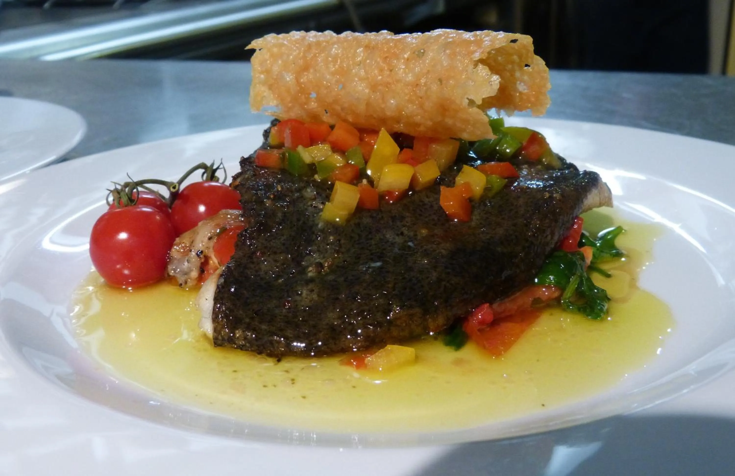 Food in Logis Hôtel Le Relais Louis XI