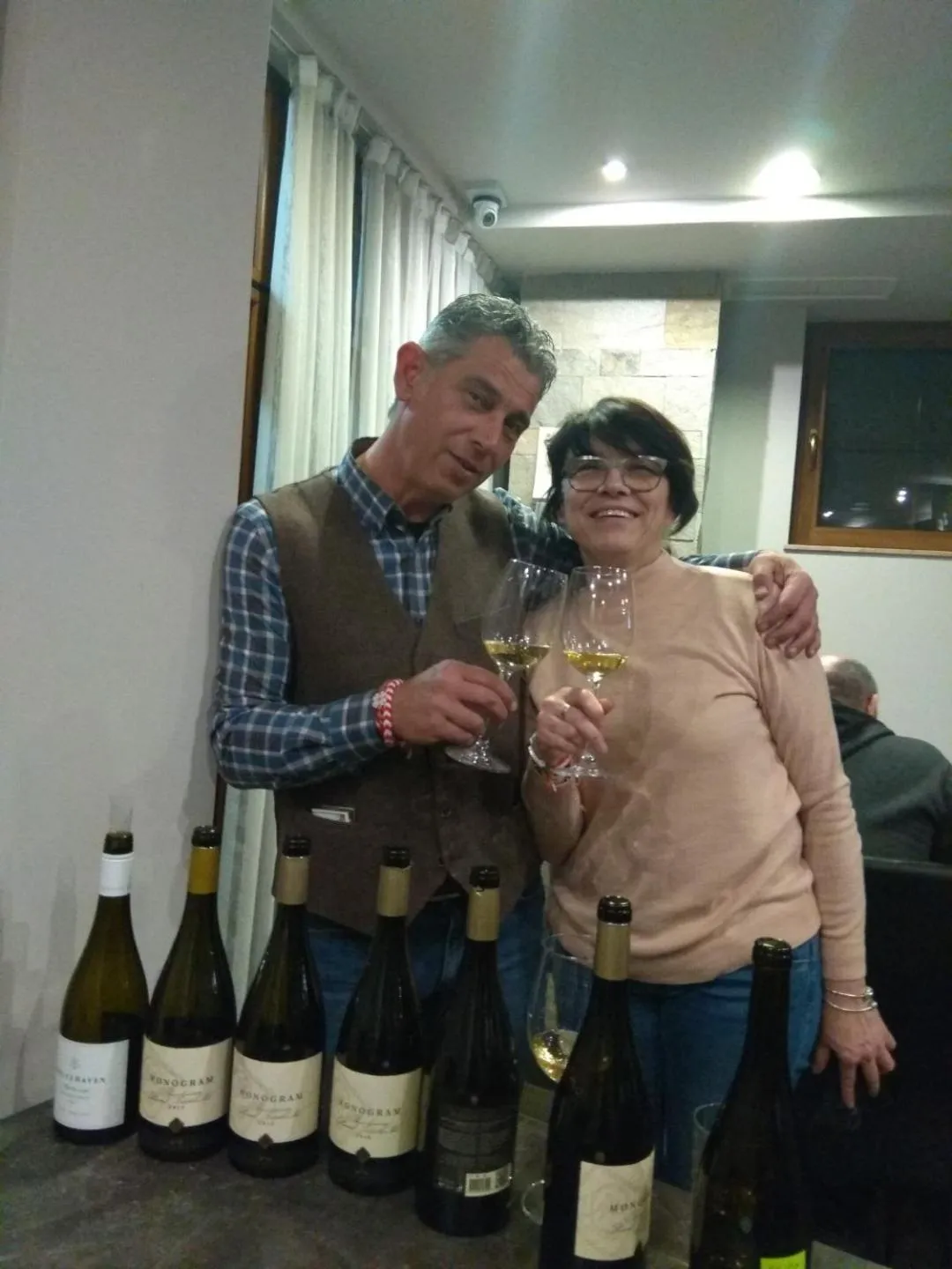 group of guests in Roots Hotel and Wine Bar