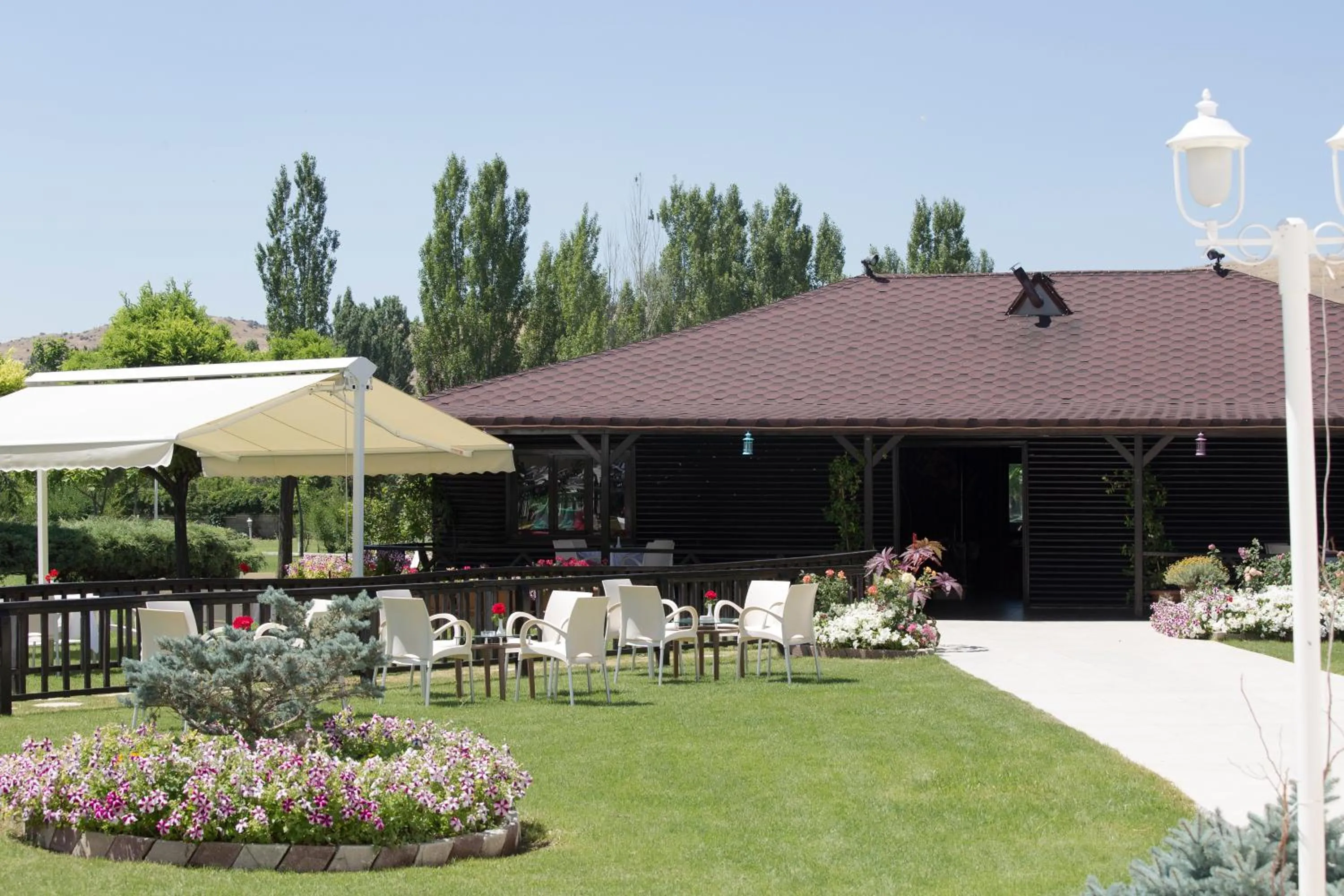 Patio in Korel Thermal Resort