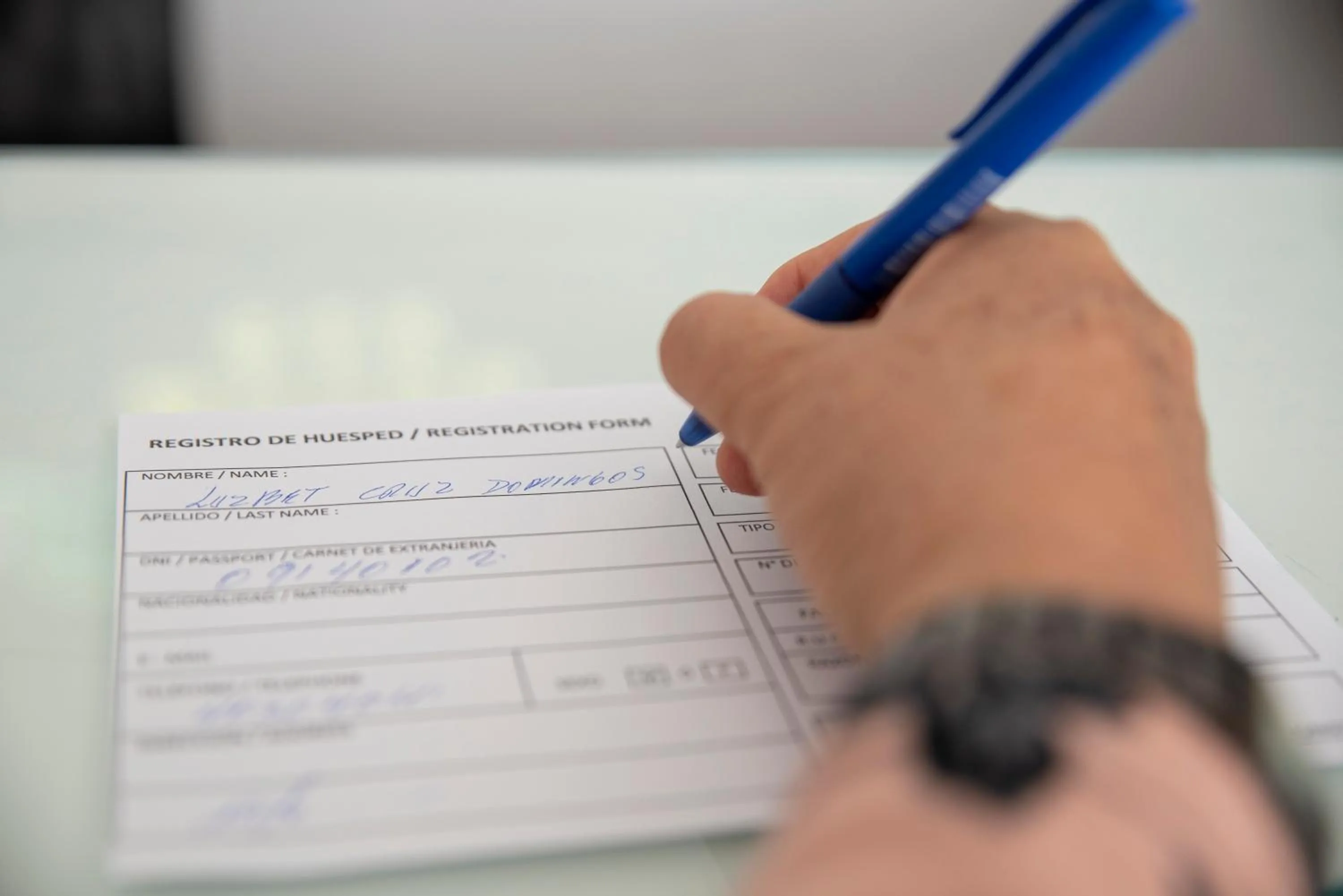 Staff in Hotel Riviera Inka Paracas