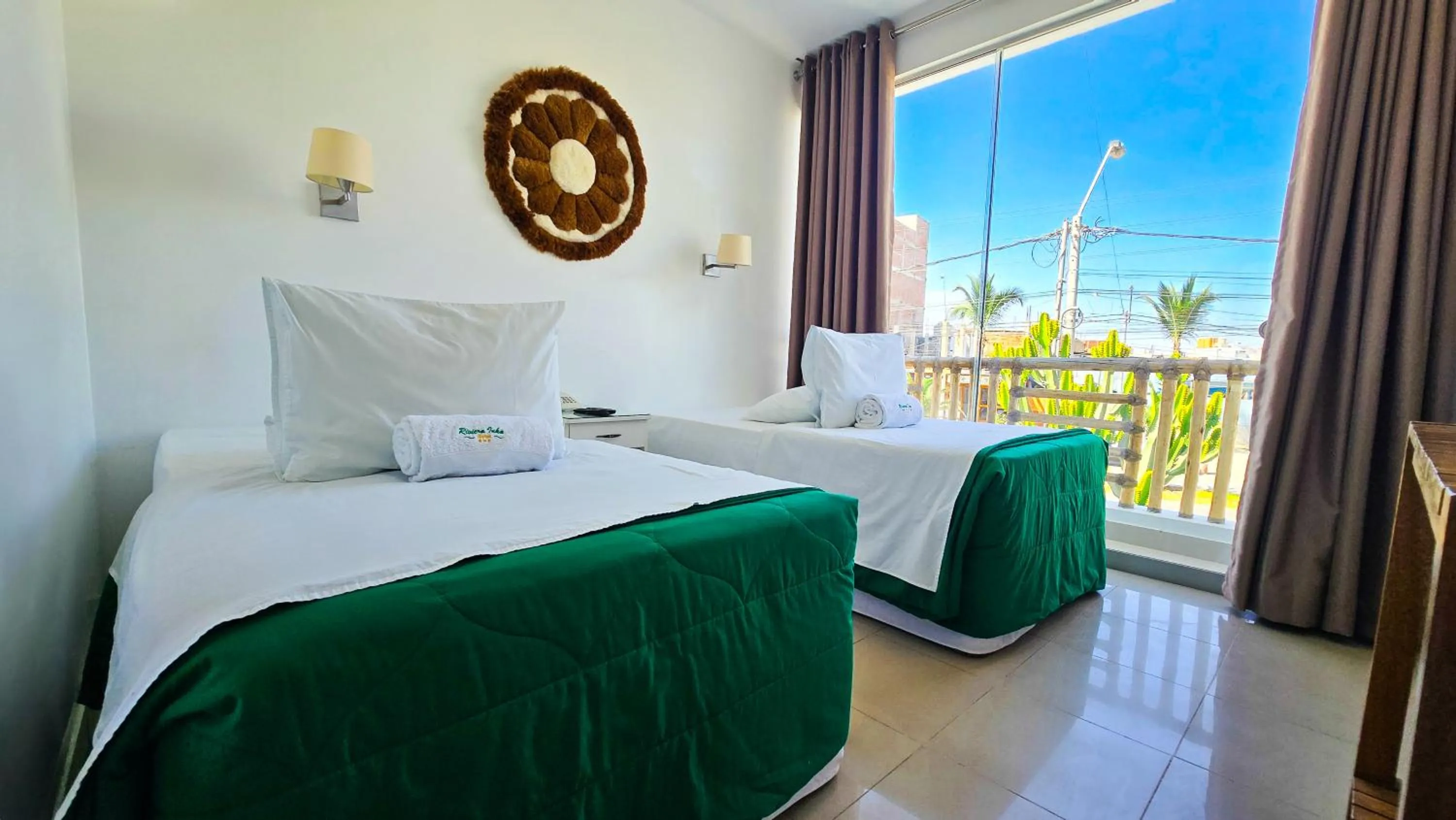 Natural landscape, Bed in Hotel Riviera Inka Paracas