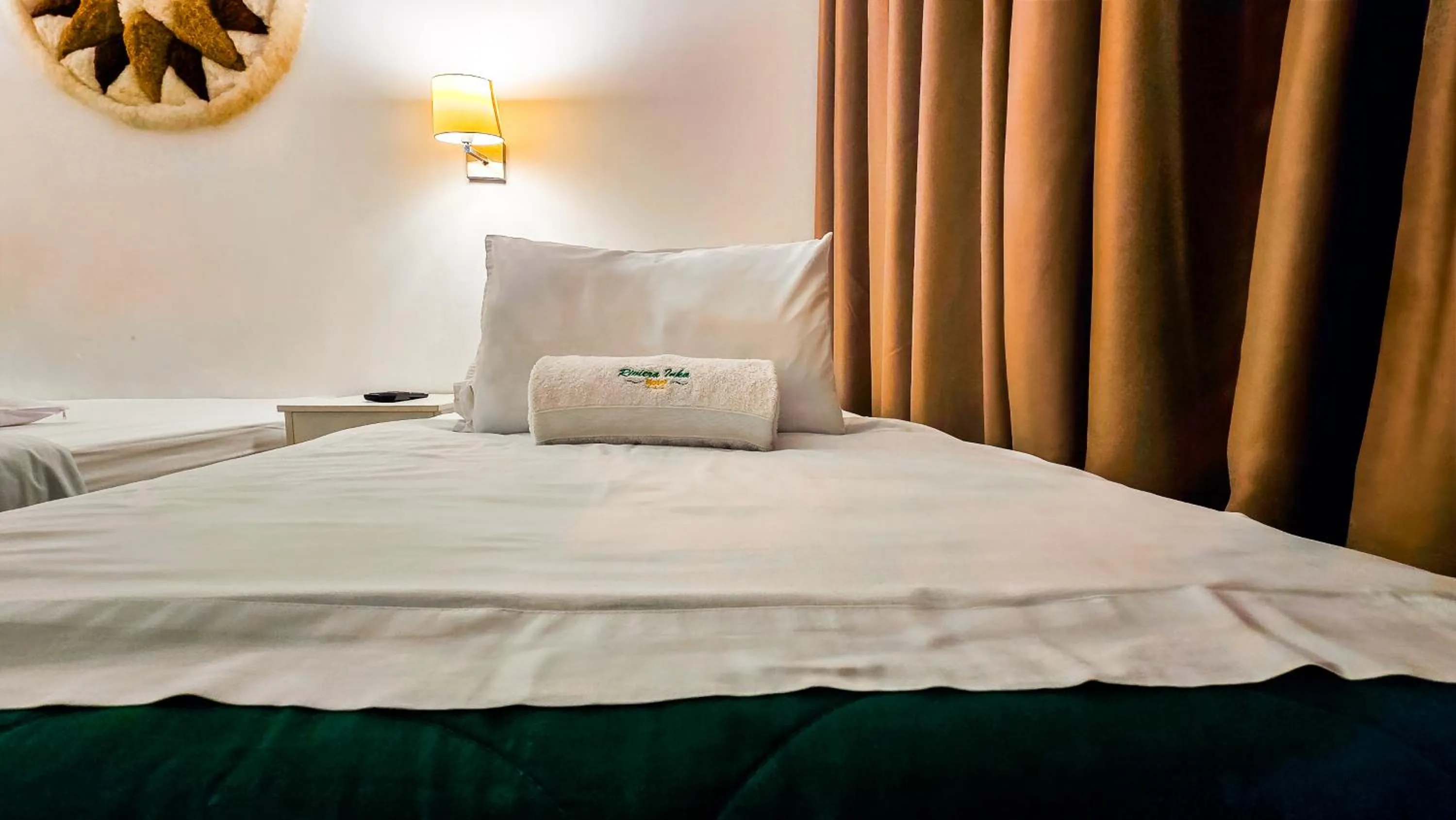 Bed in Hotel Riviera Inka Paracas