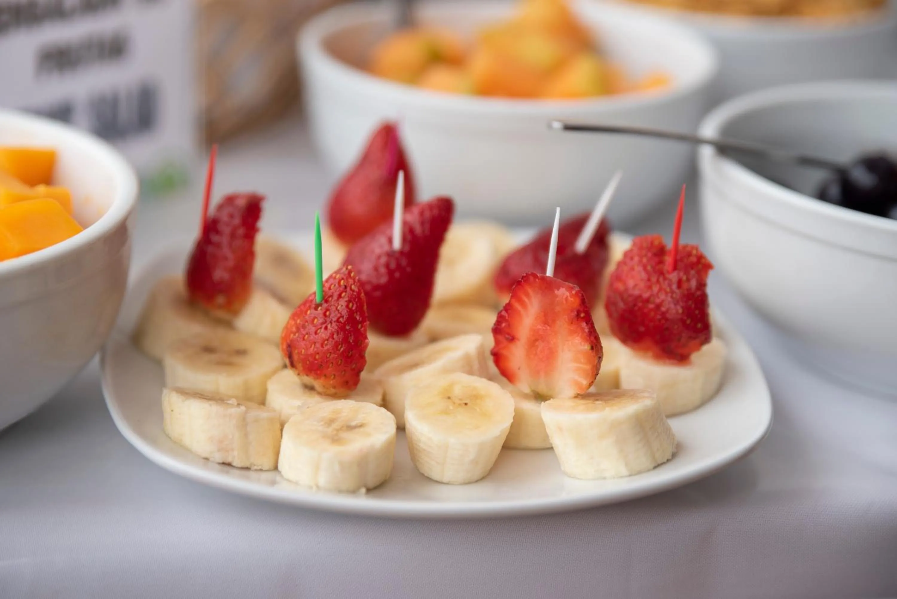 Buffet breakfast in Hotel Riviera Inka Paracas