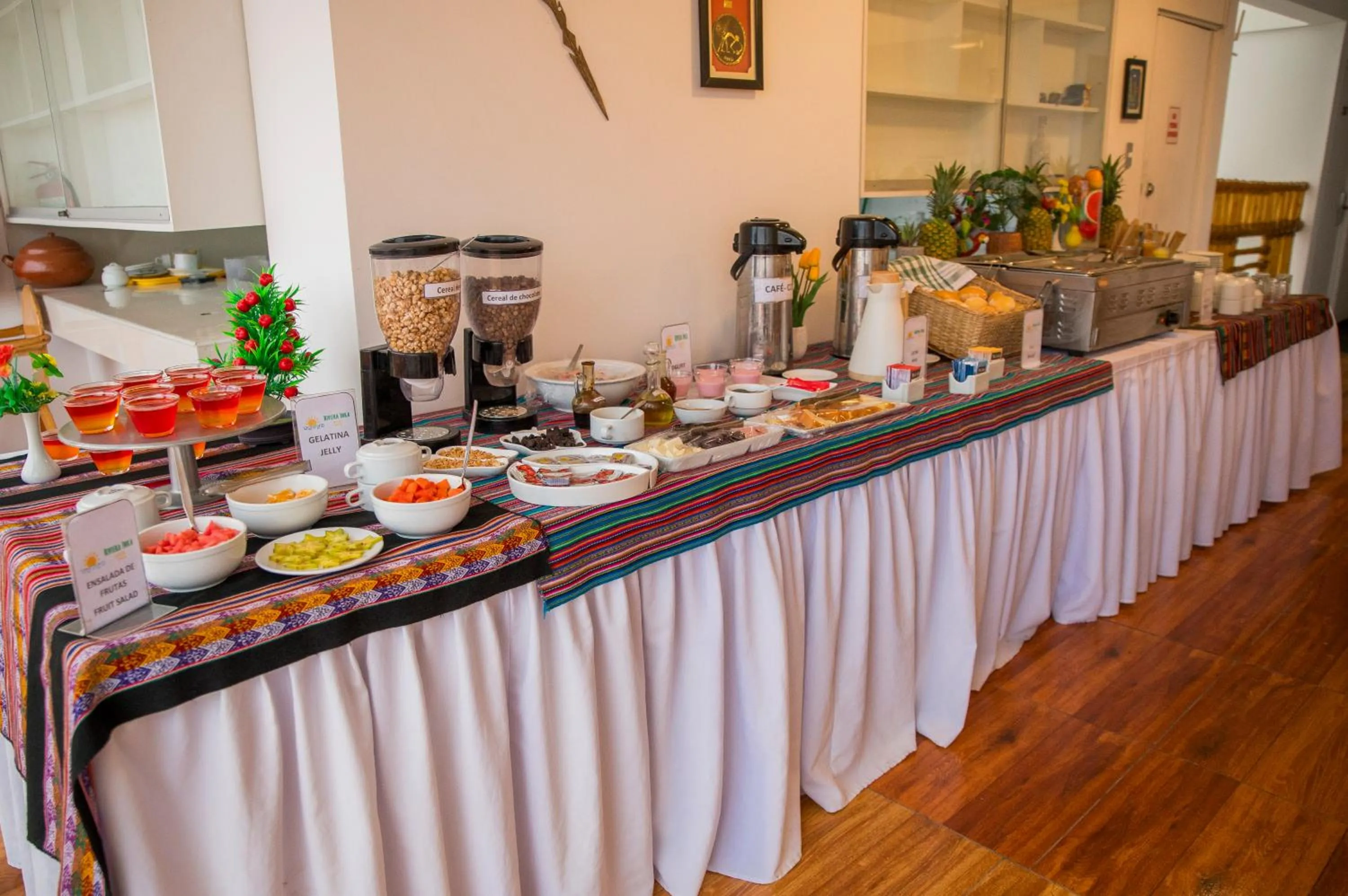 Breakfast in Hotel Riviera Inka Paracas