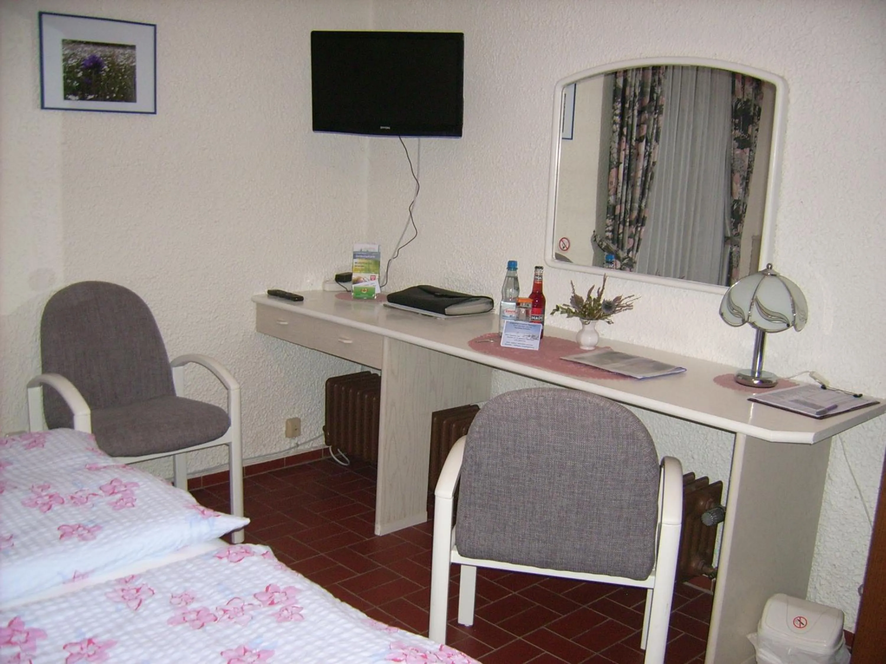 Bed in Gästehaus Hochrhönblick