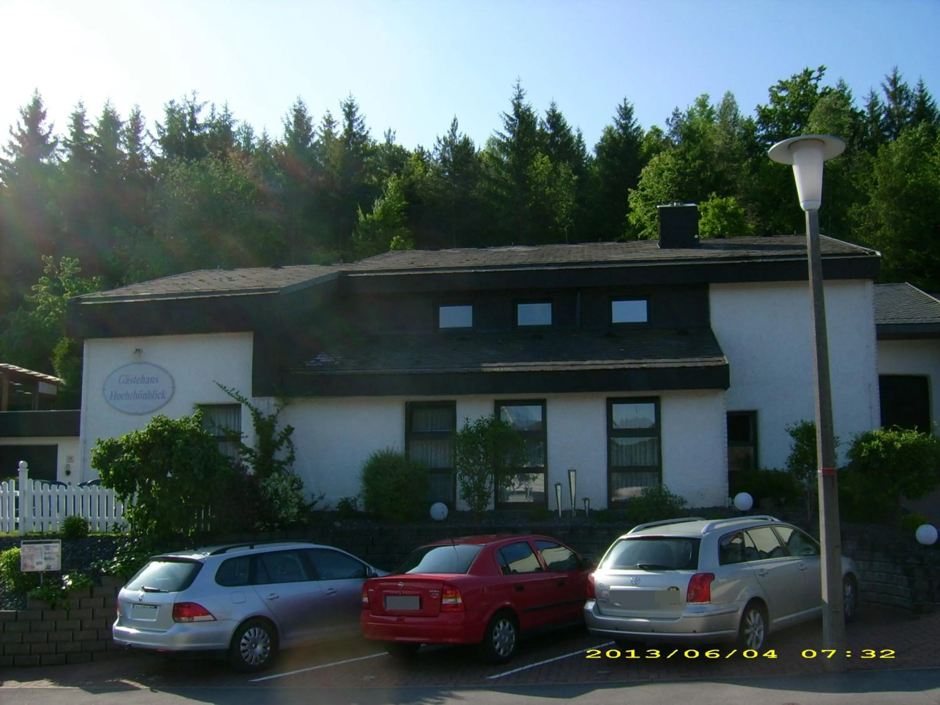 Facade/entrance in Gästehaus Hochrhönblick