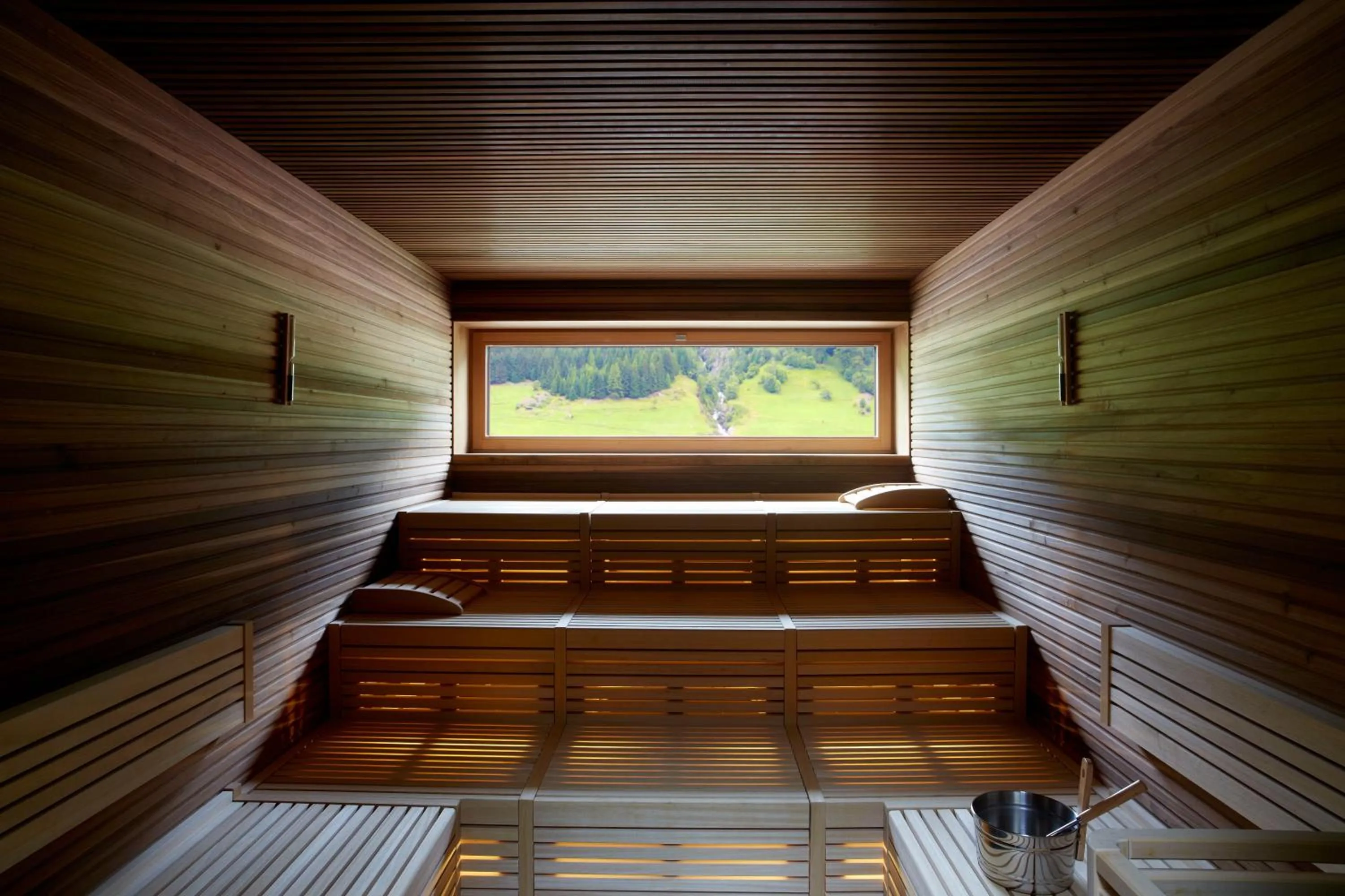 Spa and wellness centre/facilities in Hotel Garni Fimba