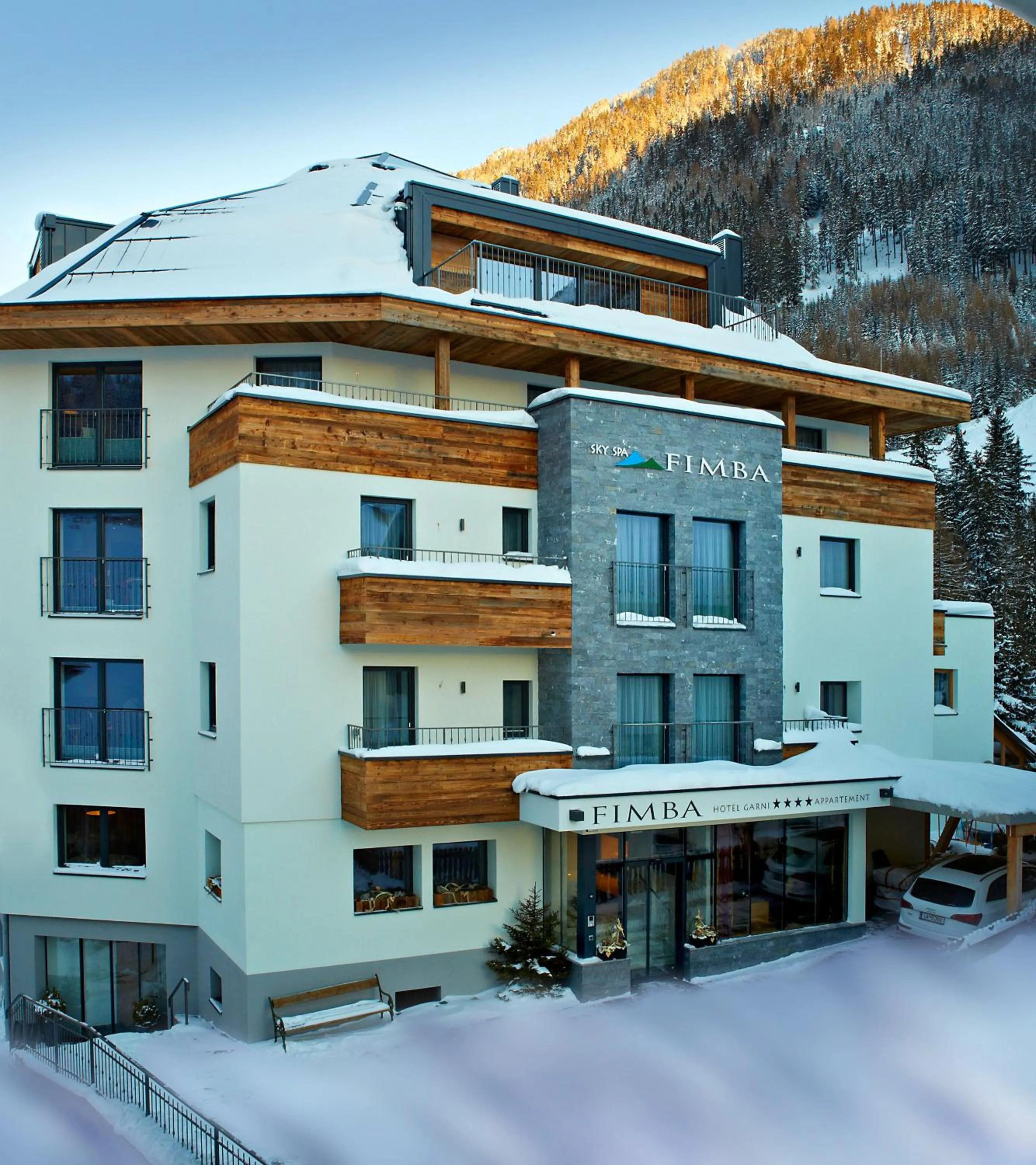 Facade/entrance in Hotel Garni Fimba