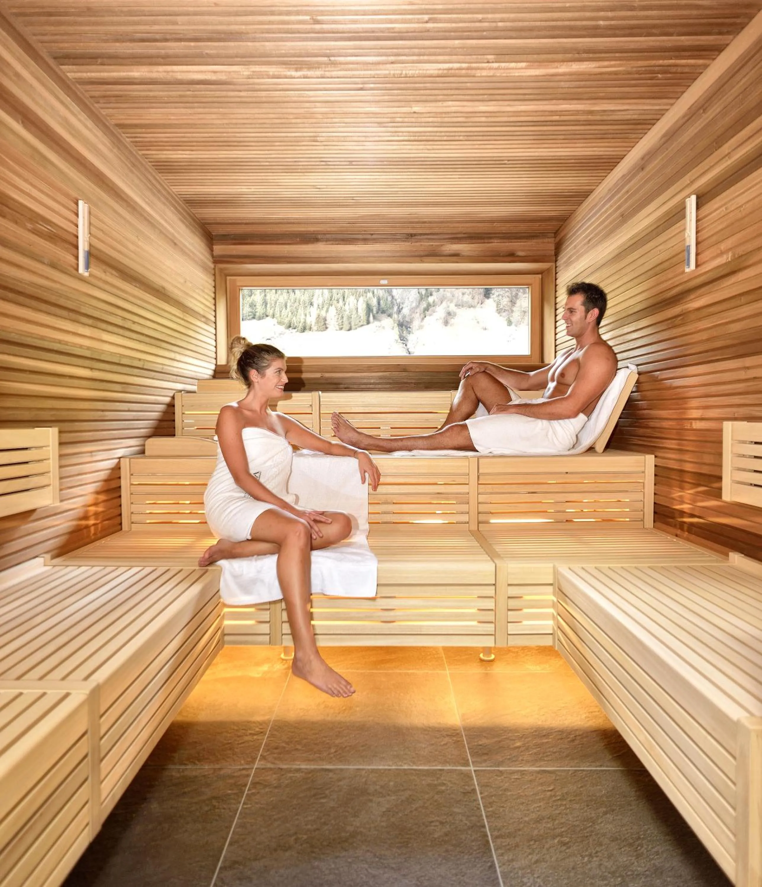 Spa and wellness centre/facilities in Hotel Garni Fimba