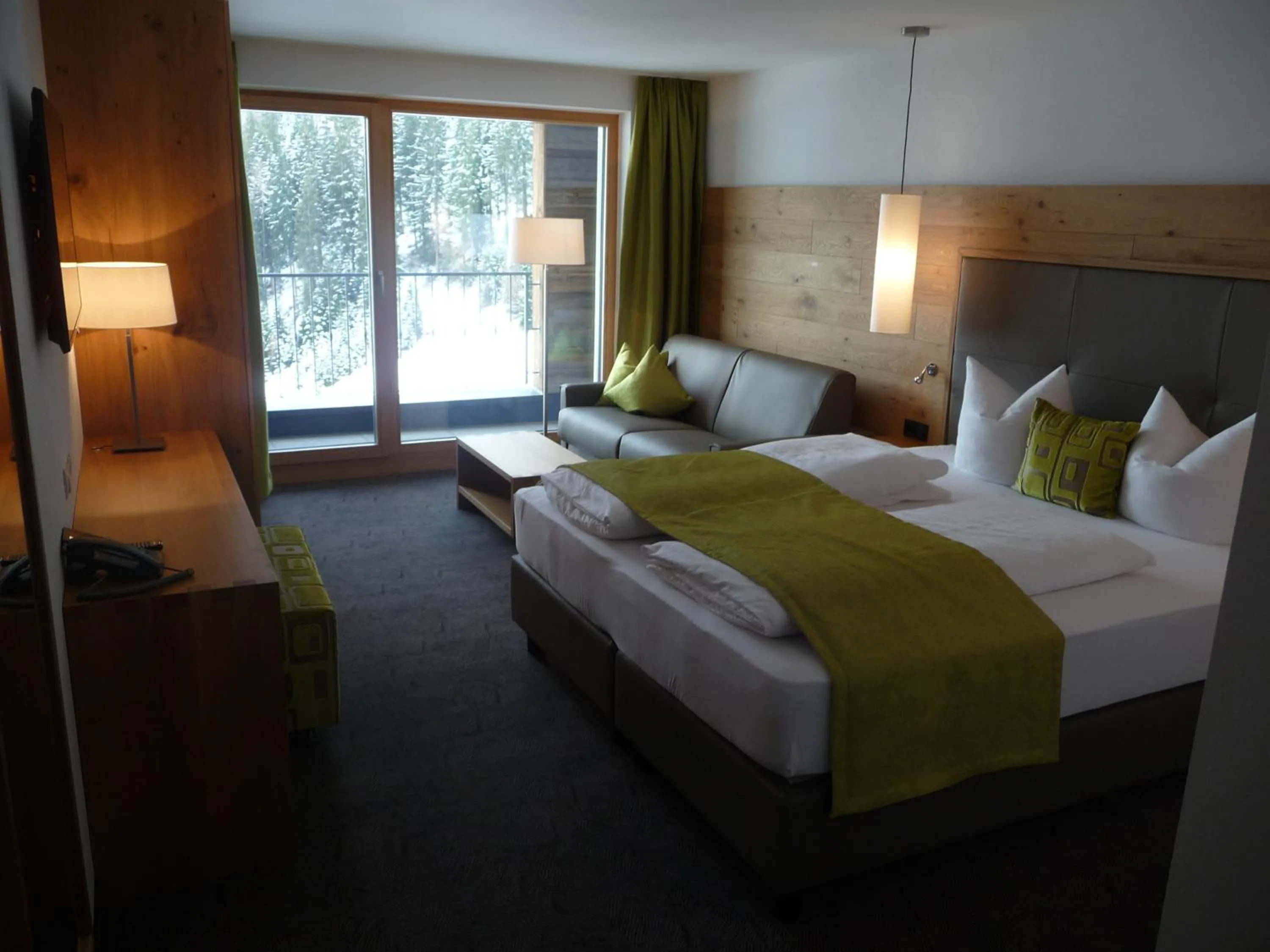 Photo of the whole room, Bed in Hotel Garni Fimba