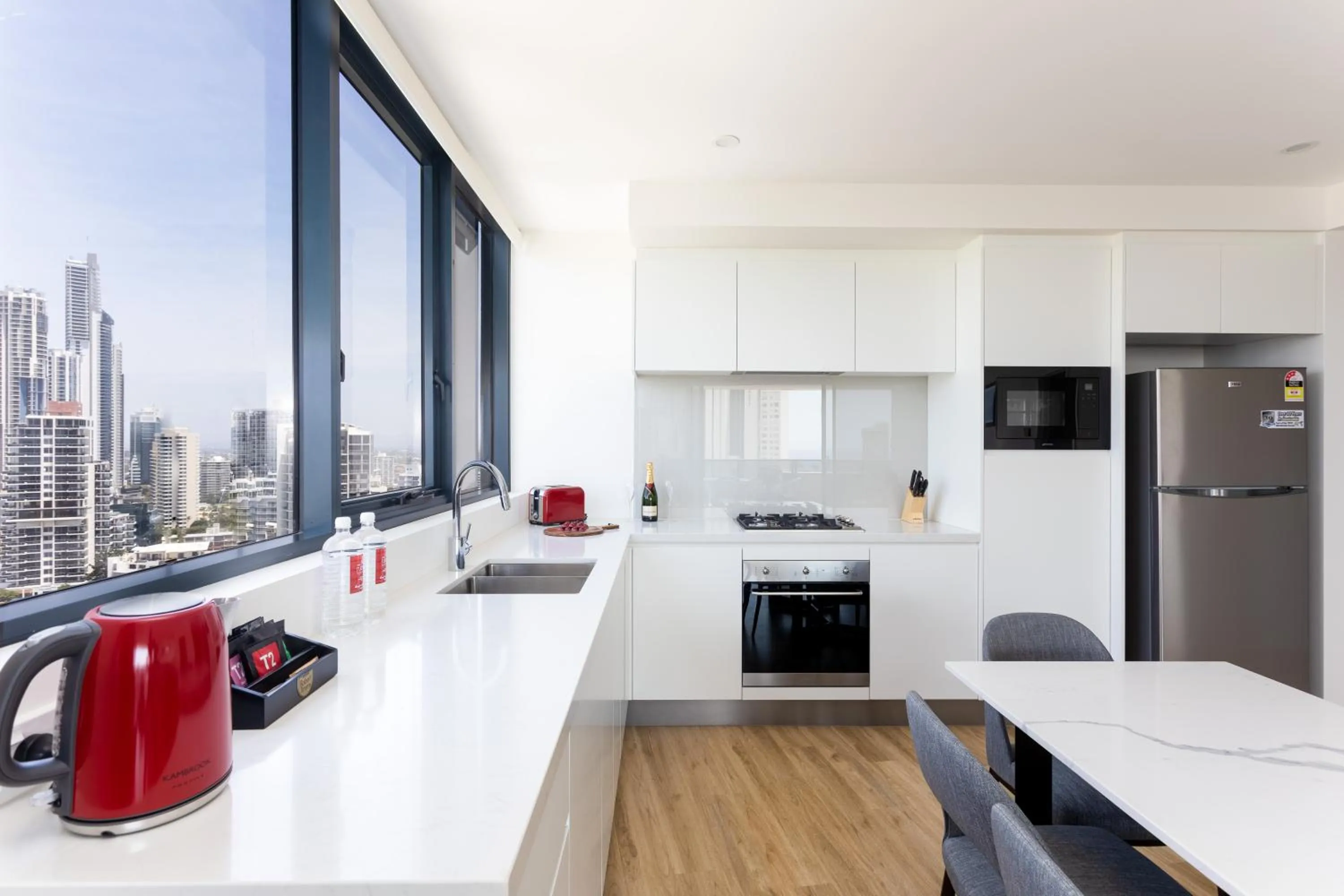 Kitchen or kitchenette in Ruby Gold Coast by CLLIX