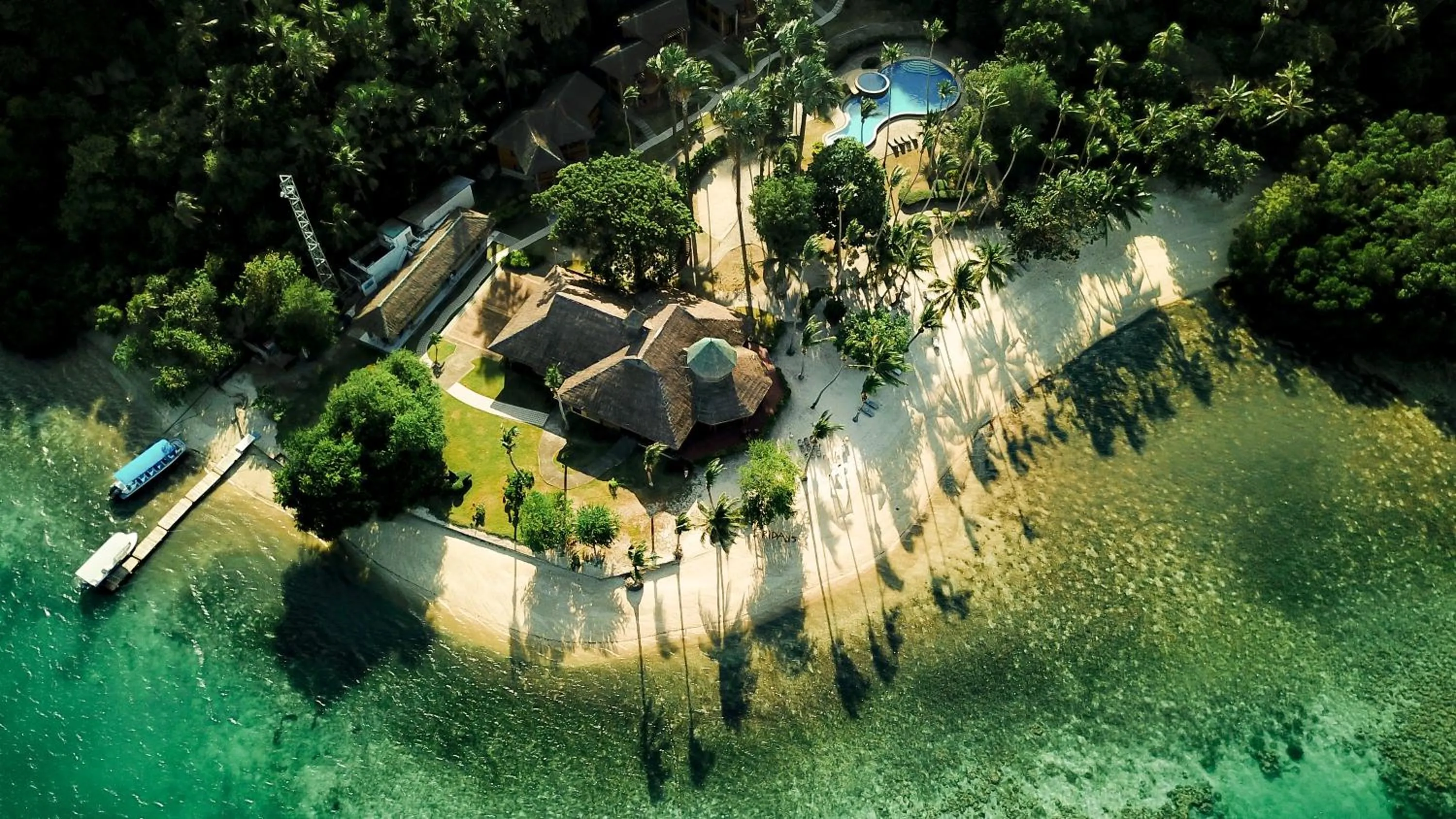 Bird's eye view in Fridays Puerto Galera
