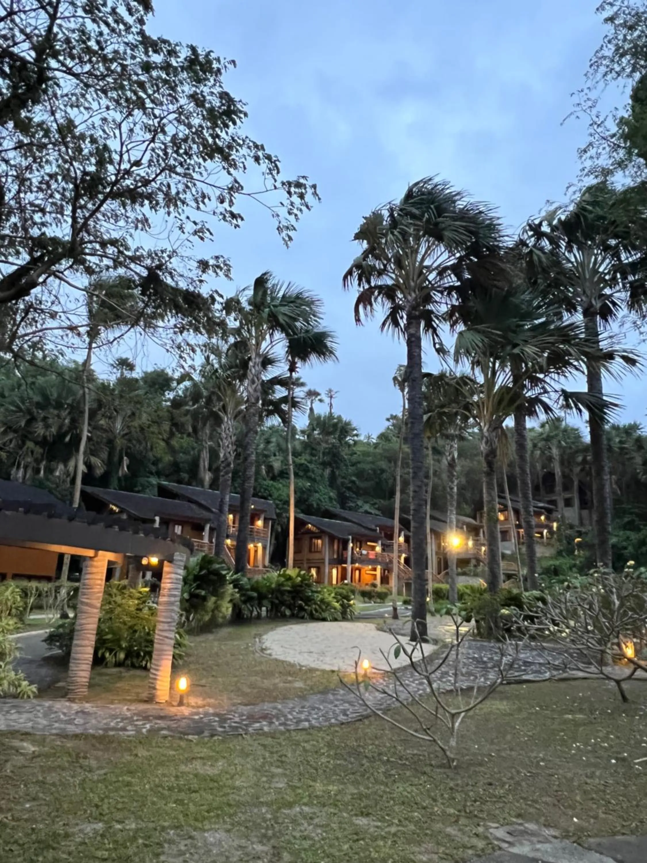 Natural landscape in Fridays Puerto Galera