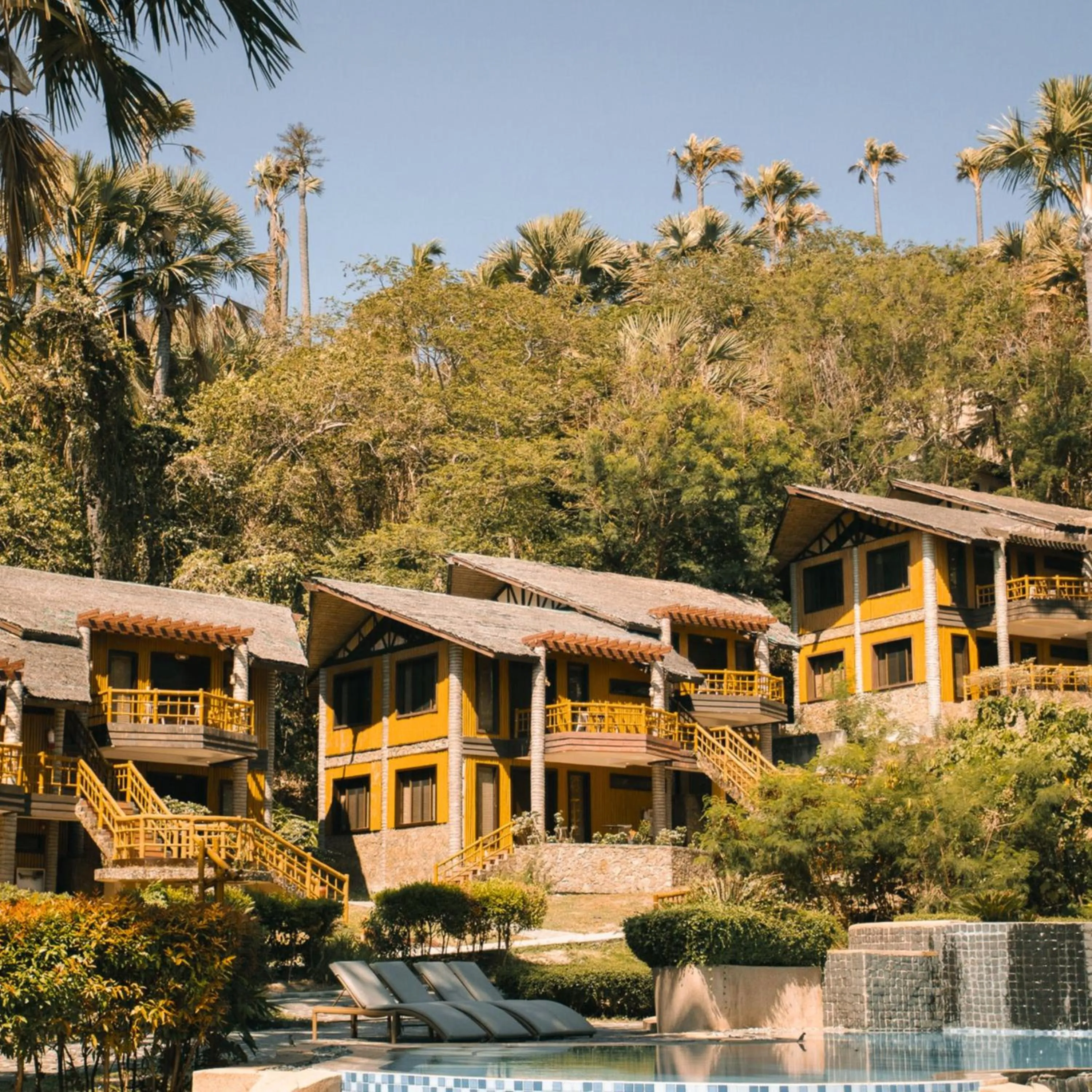 Swimming pool in Fridays Puerto Galera