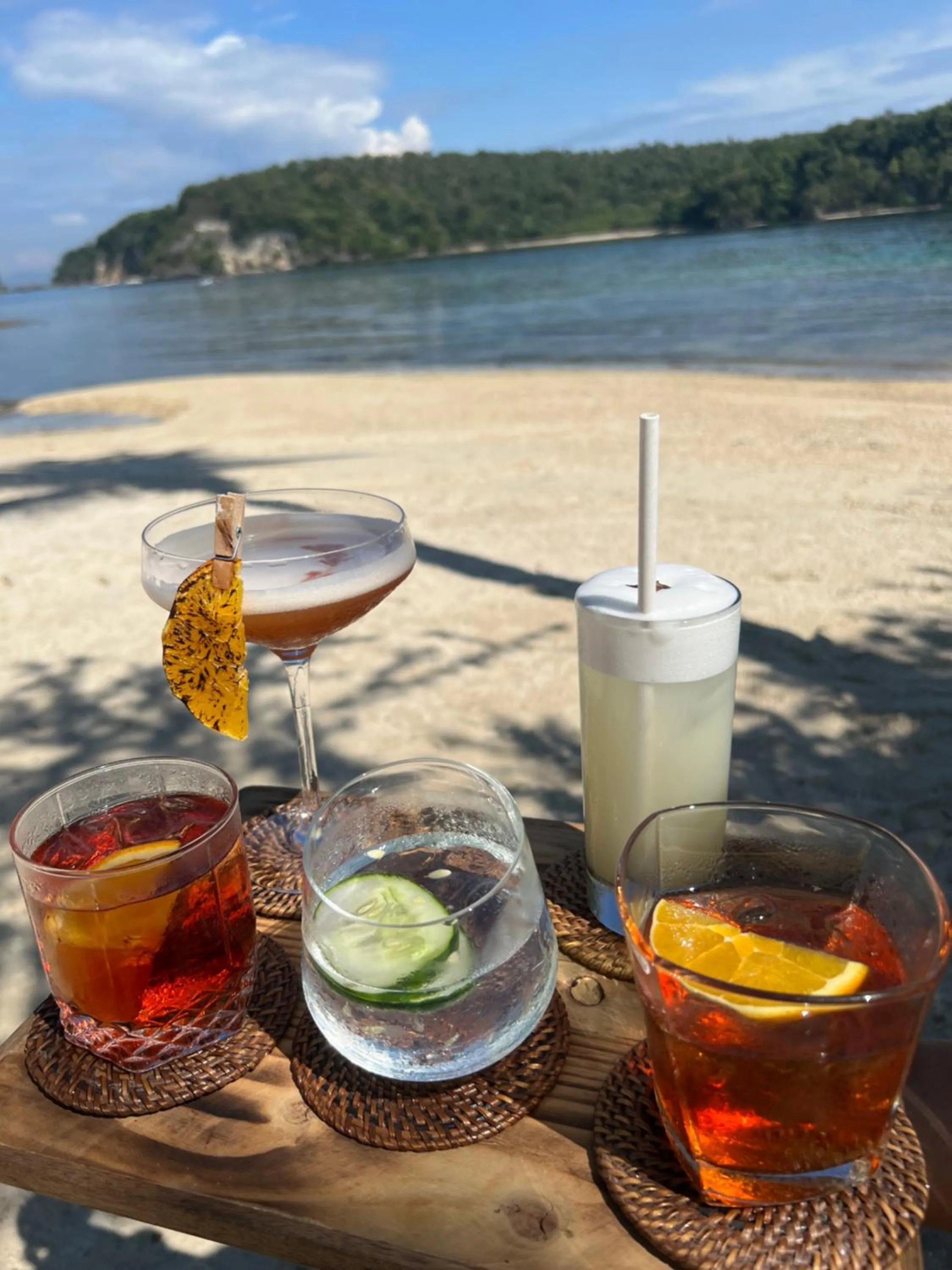 Food and drinks in Fridays Puerto Galera