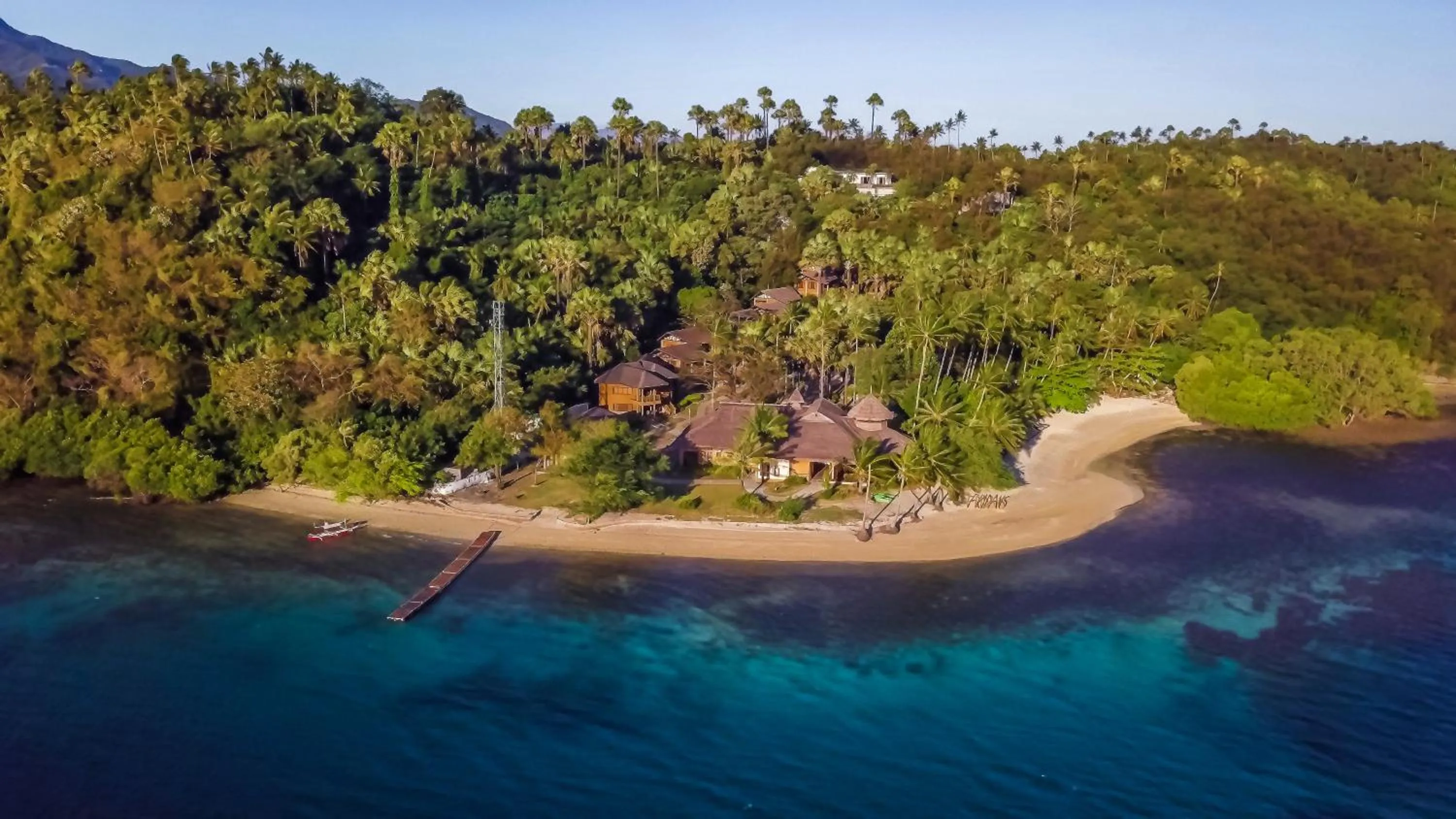 Natural landscape in Fridays Puerto Galera