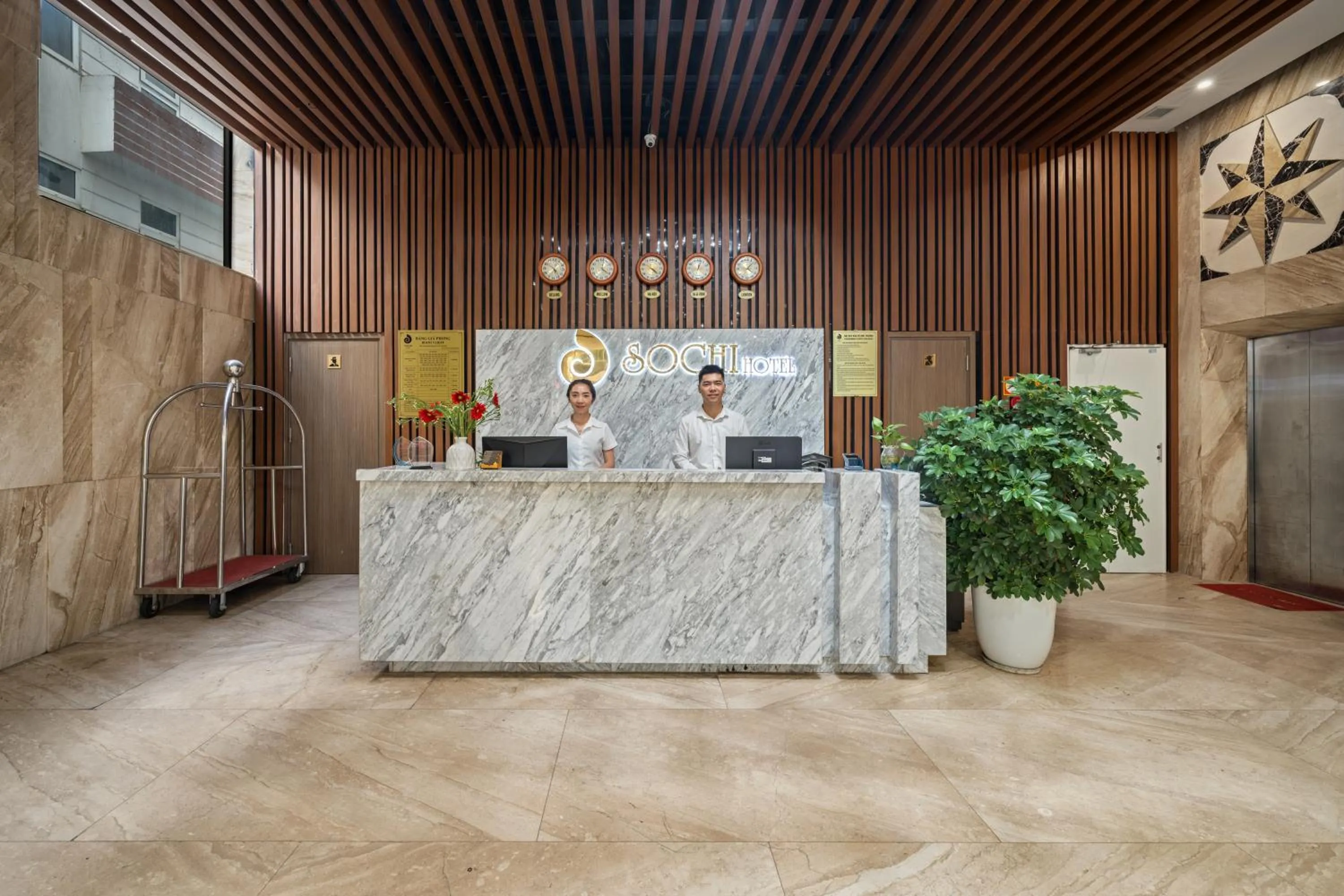 Lobby or reception in Sochi Hotel