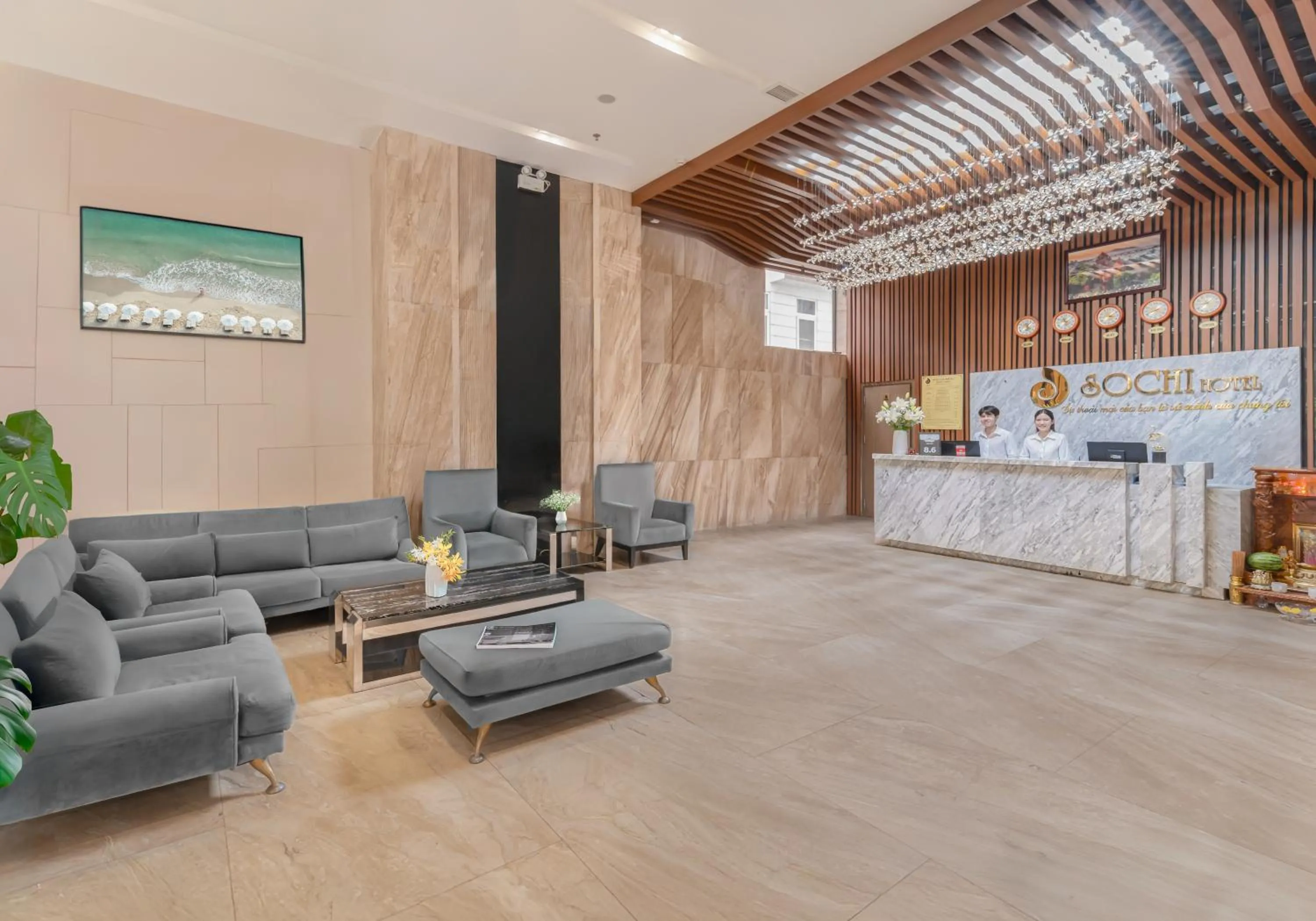 Lobby or reception in Sochi Hotel