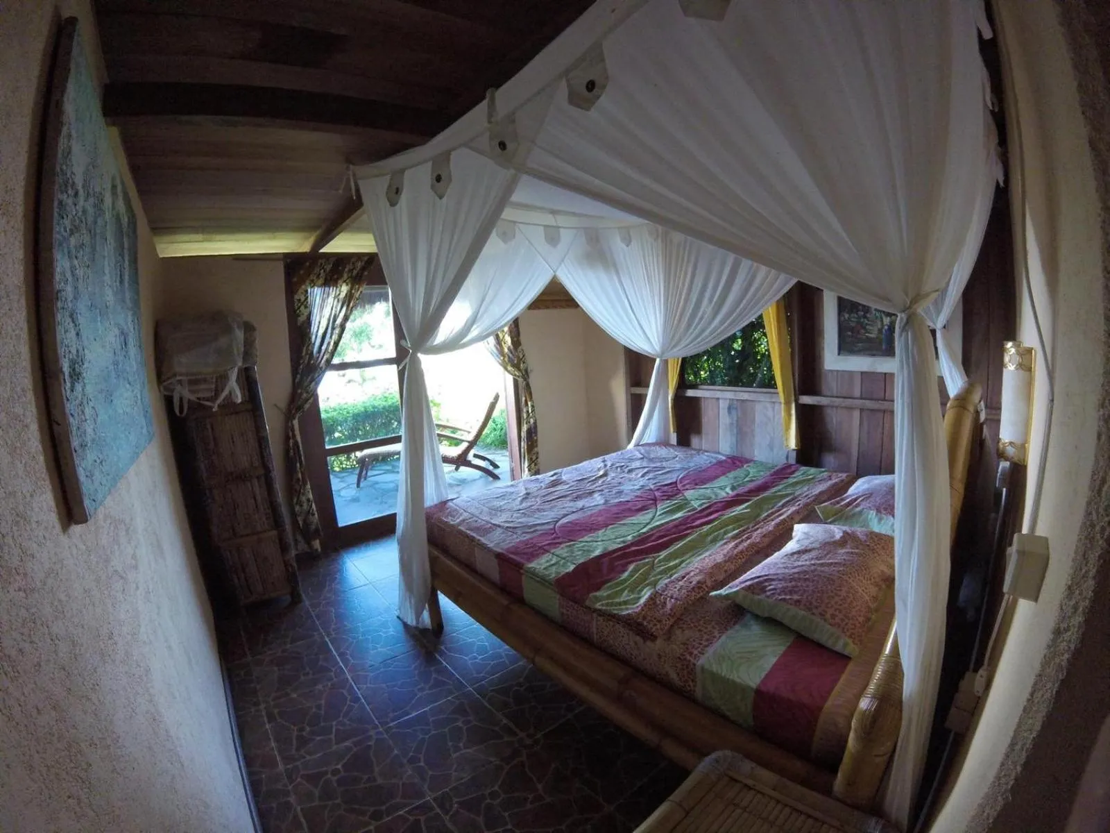 Bed in Rinjani Mountain Garden
