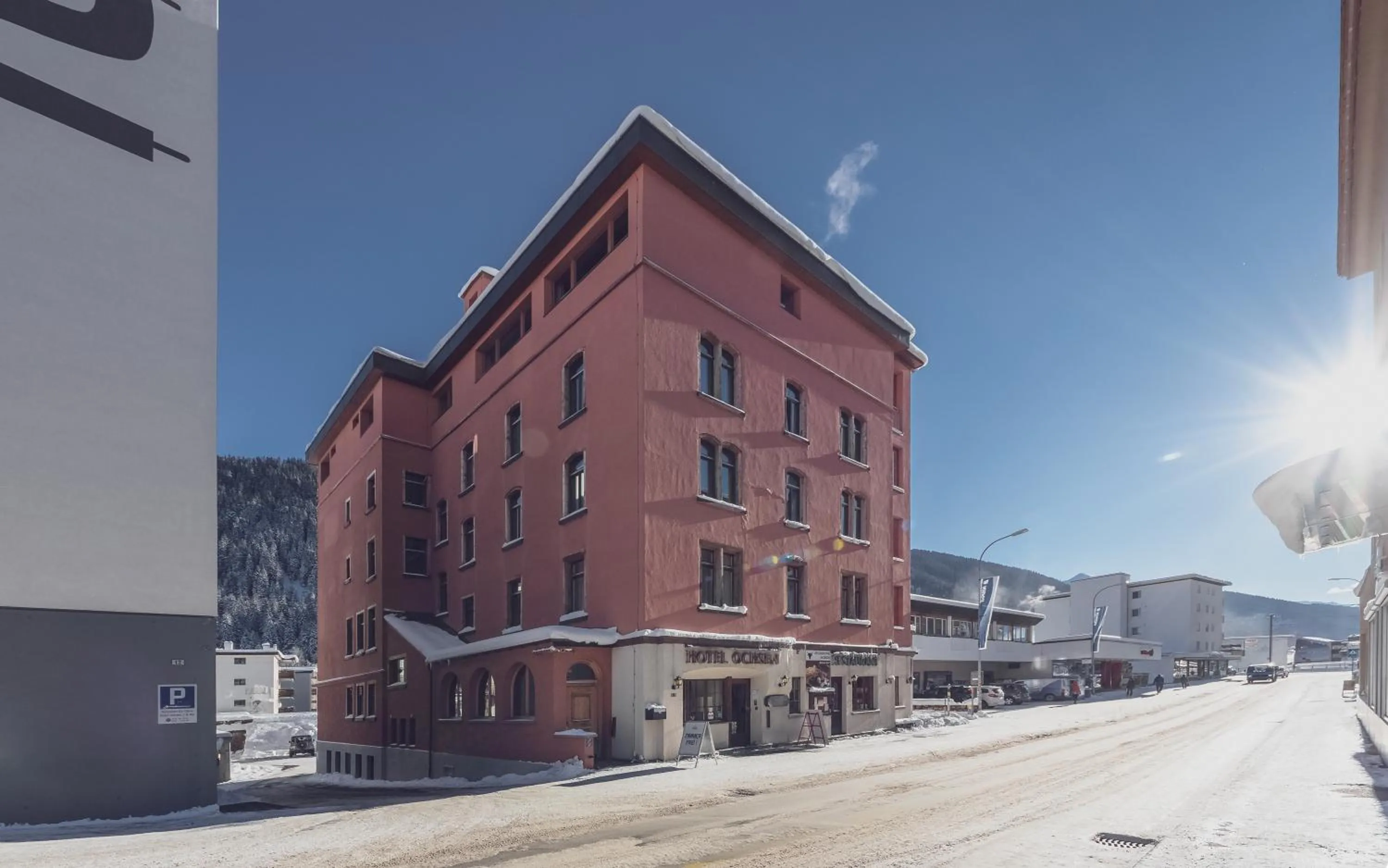 Property building in Hotel Ochsen by Mountain Hotels
