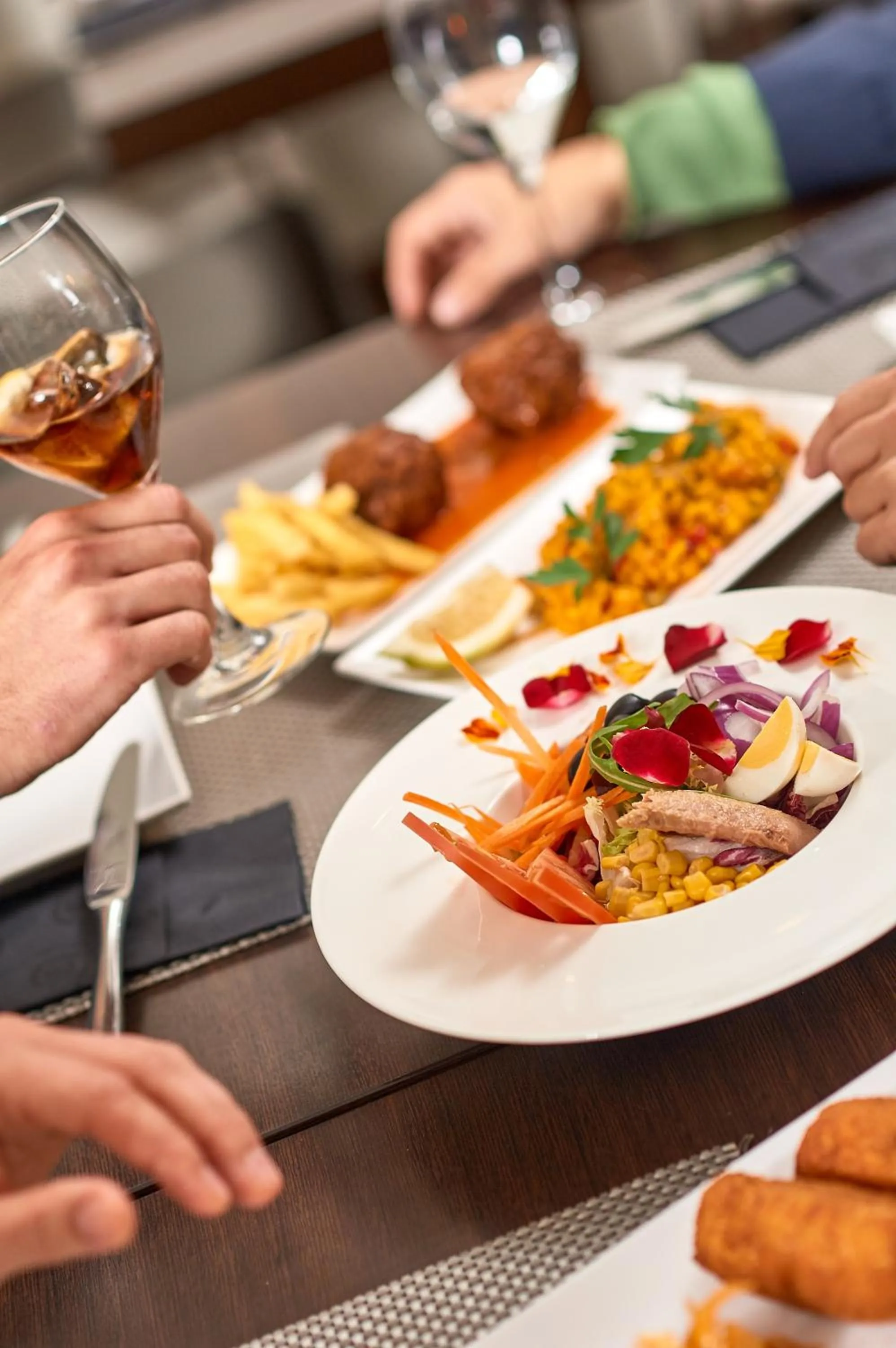 Lunch in Monjas del Carmen Hotel