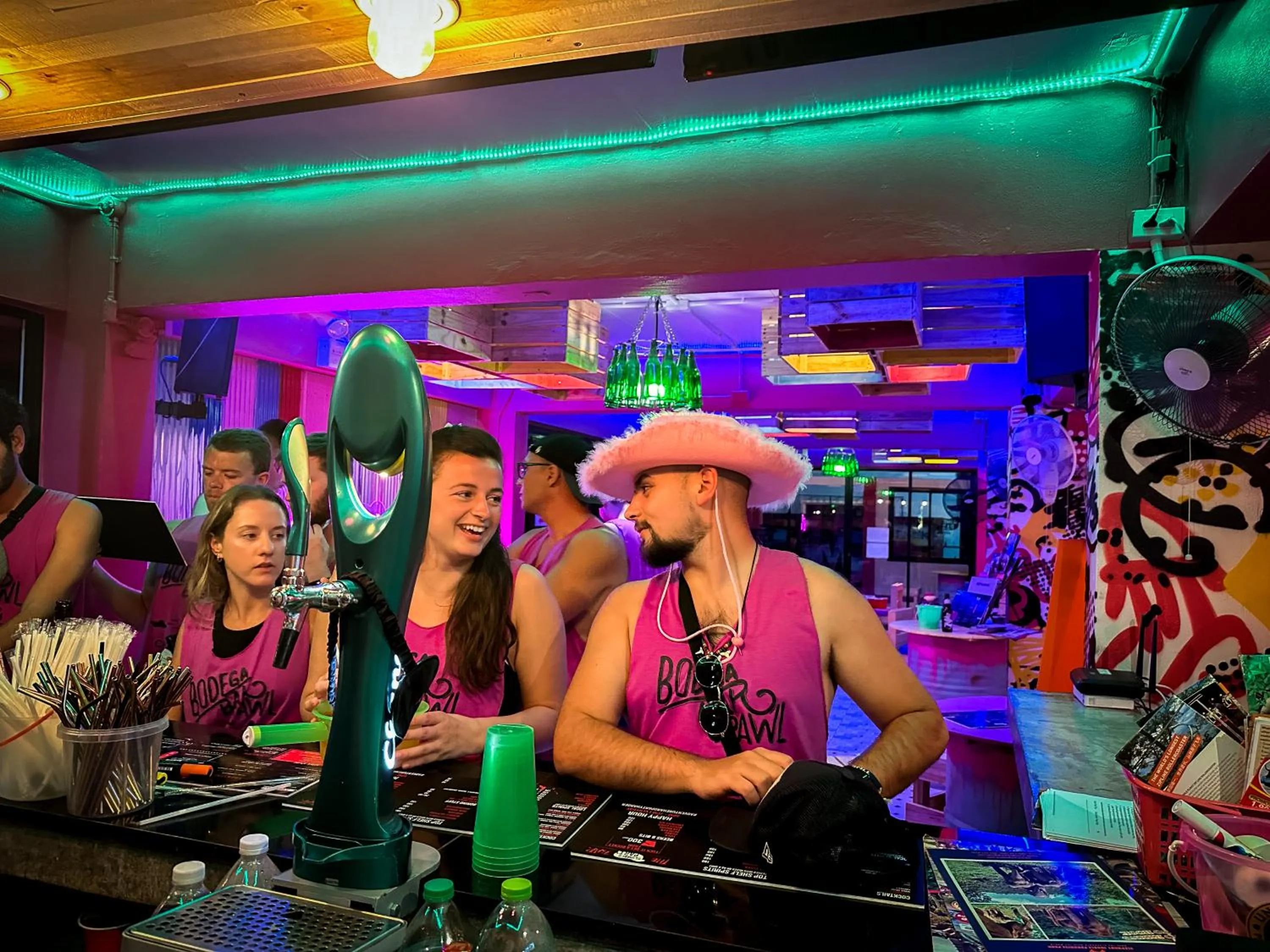 Lounge or bar in Slumber Party Chiang Mai