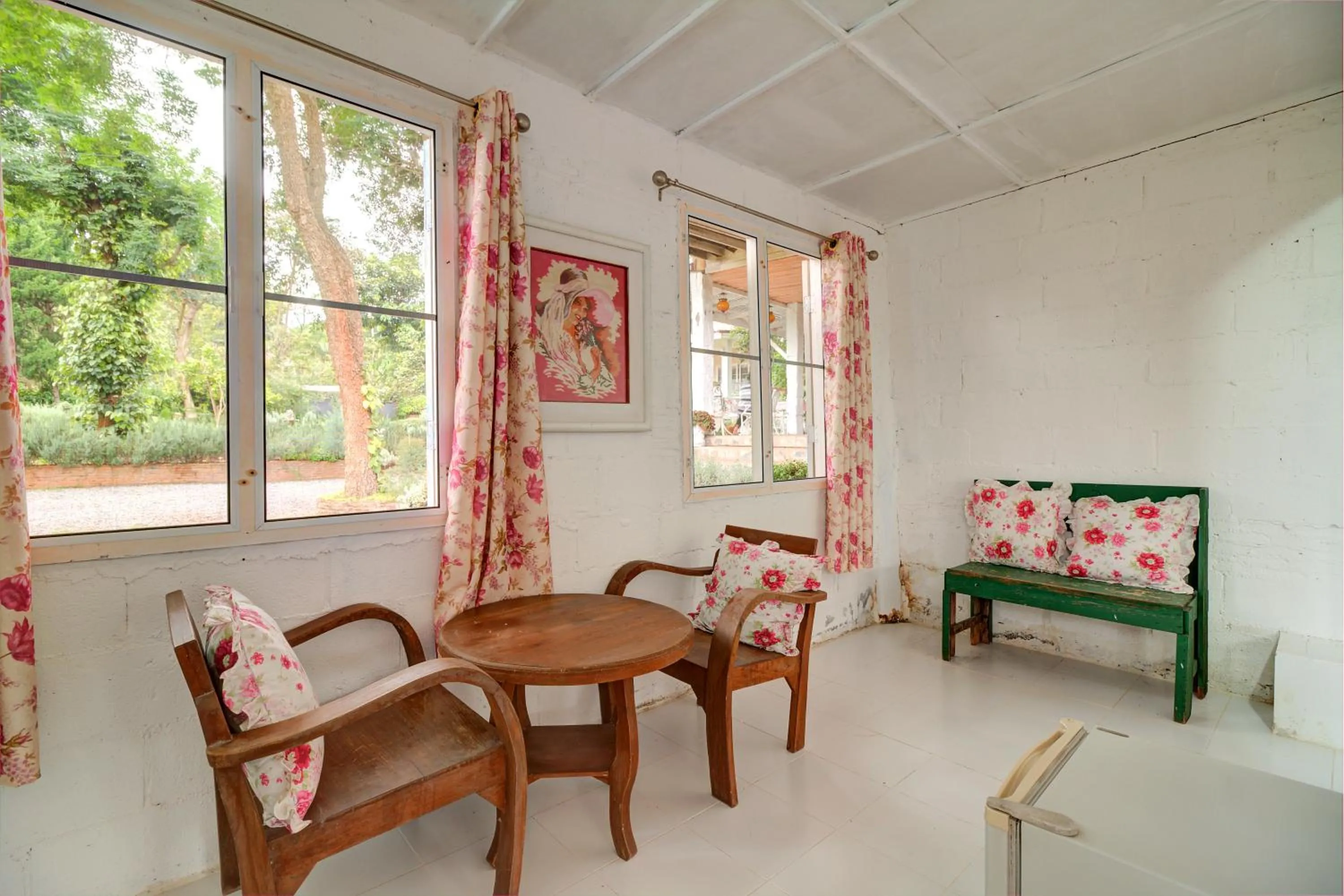 Seating area in Rosemary House